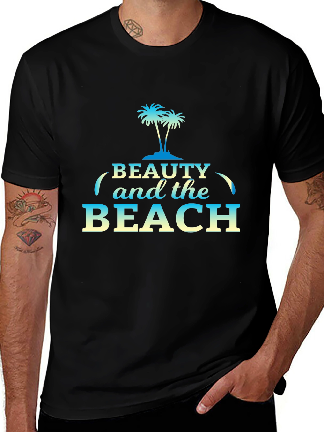 Beauty and the Beach Graphic Tee