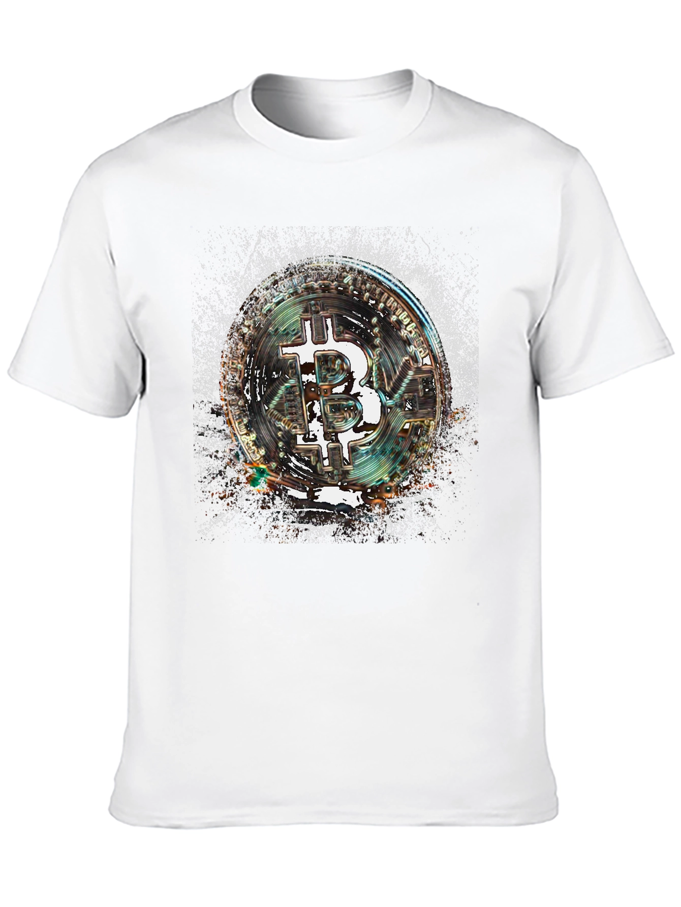 Bitcoin Cryptocurrency Graphic Tee