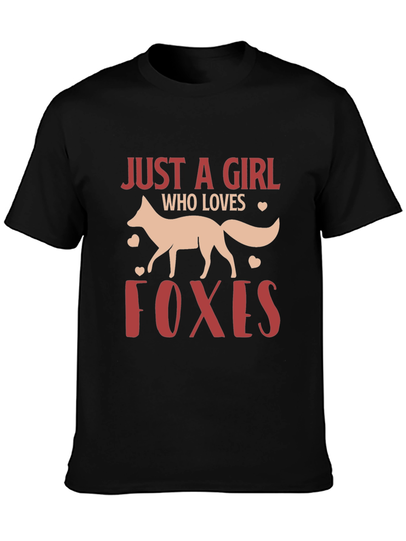 Just A Girl Who Loves Foxes T-Shirt