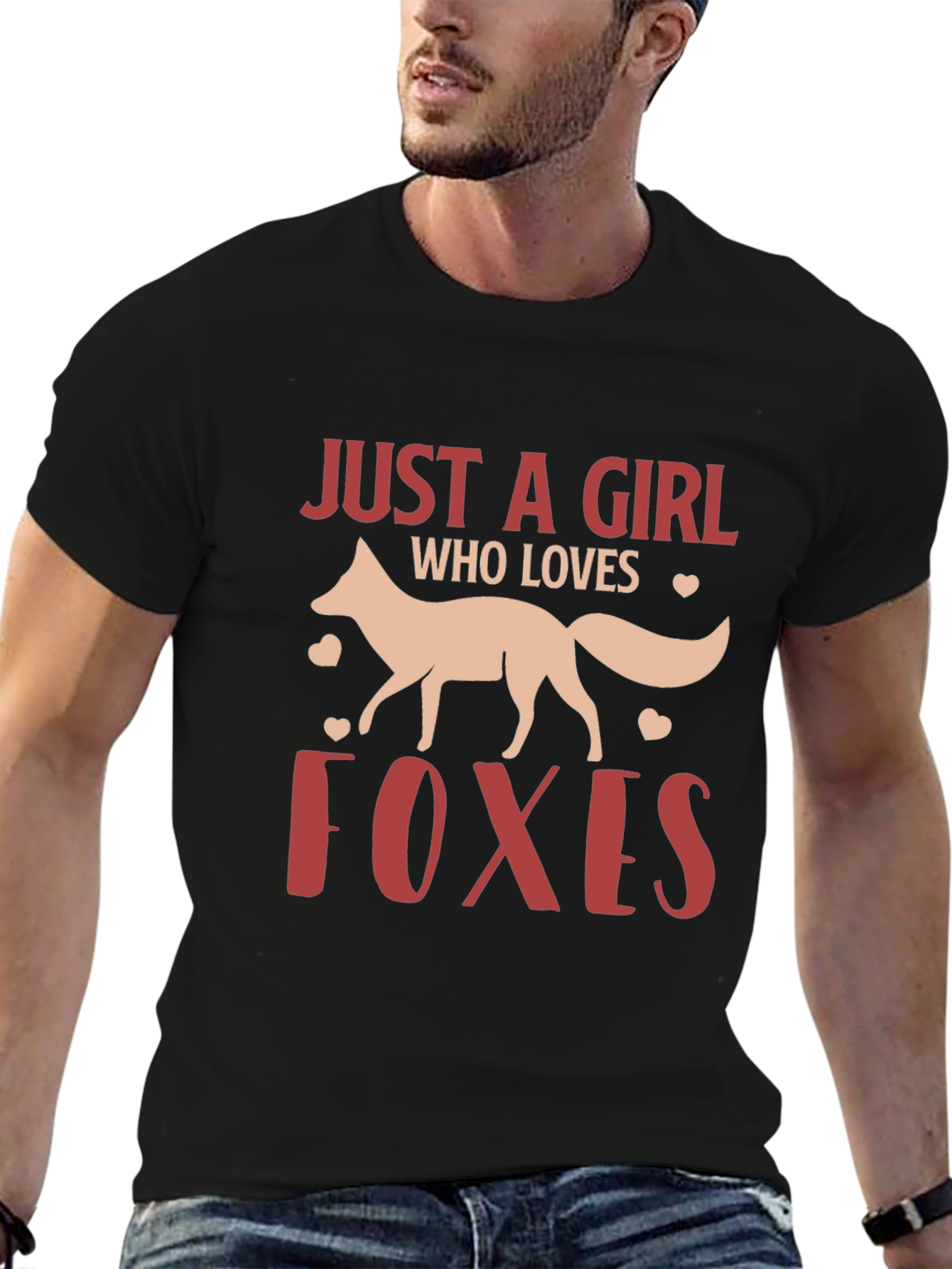 Just A Girl Who Loves Foxes T-Shirt