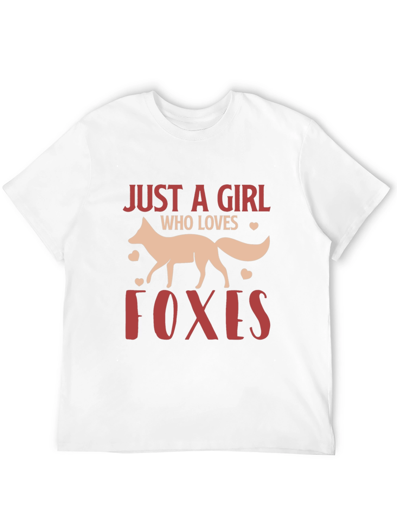 Just A Girl Who Loves Foxes T-Shirt