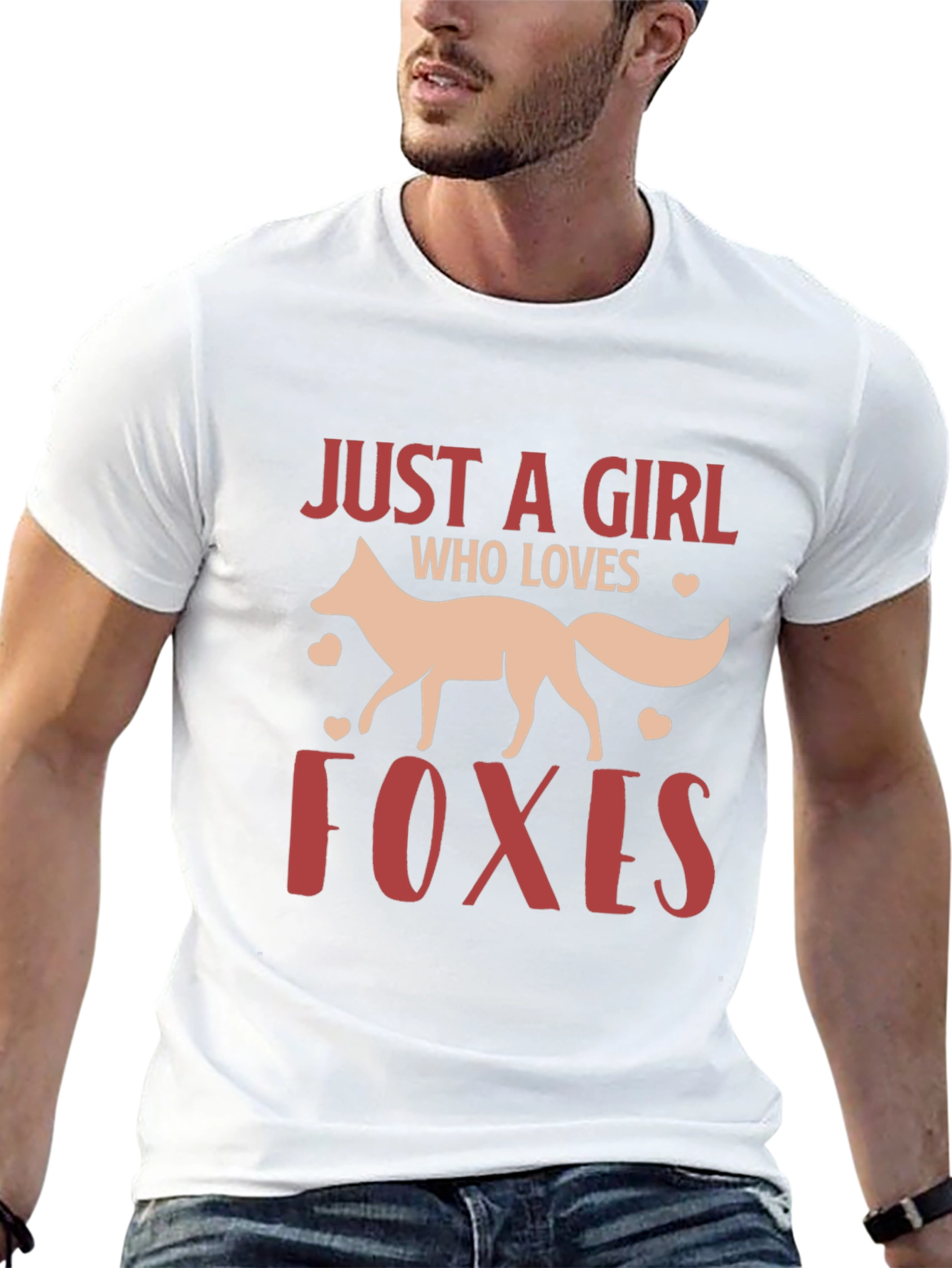 Just A Girl Who Loves Foxes T-Shirt
