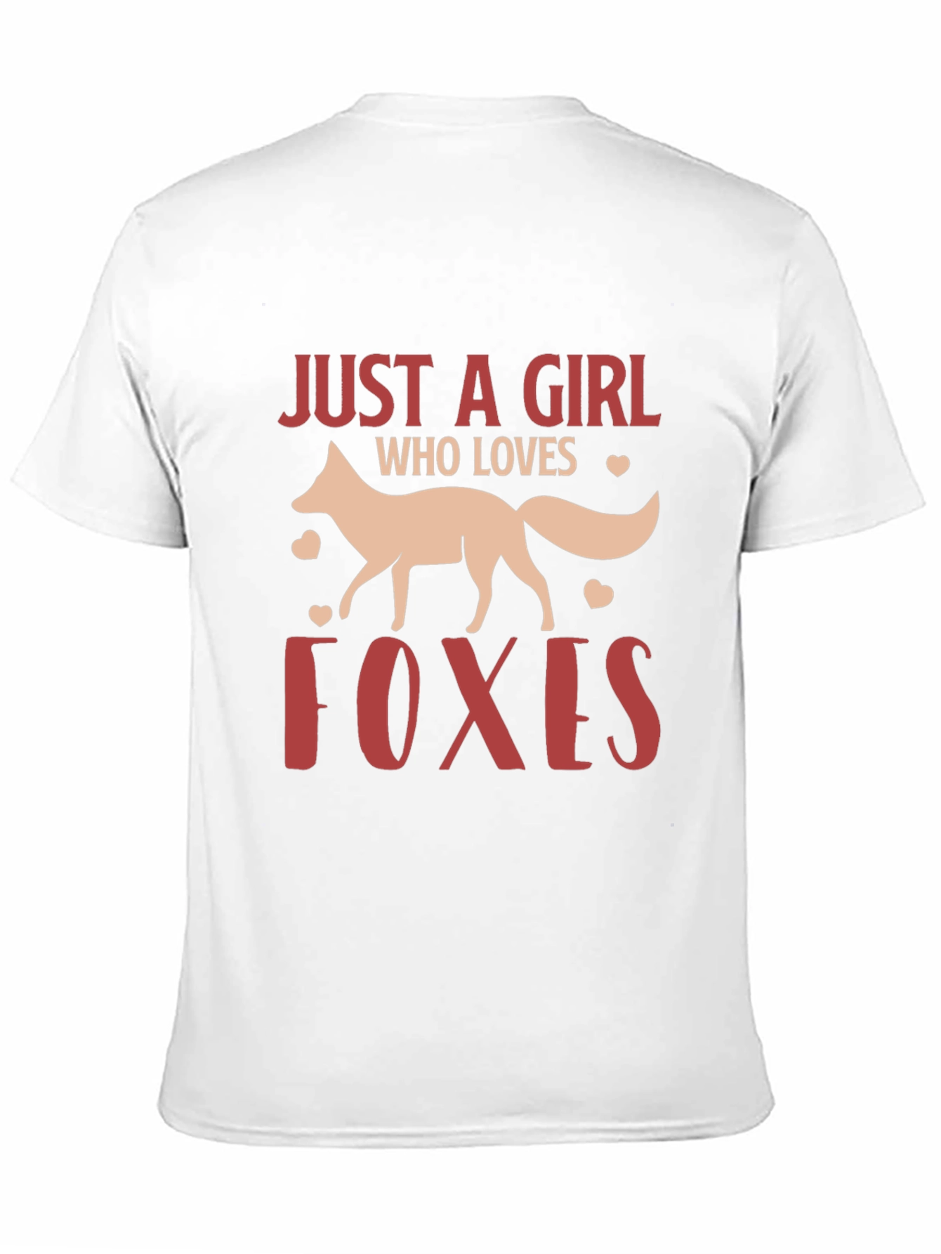 Just A Girl Who Loves Foxes T-Shirt