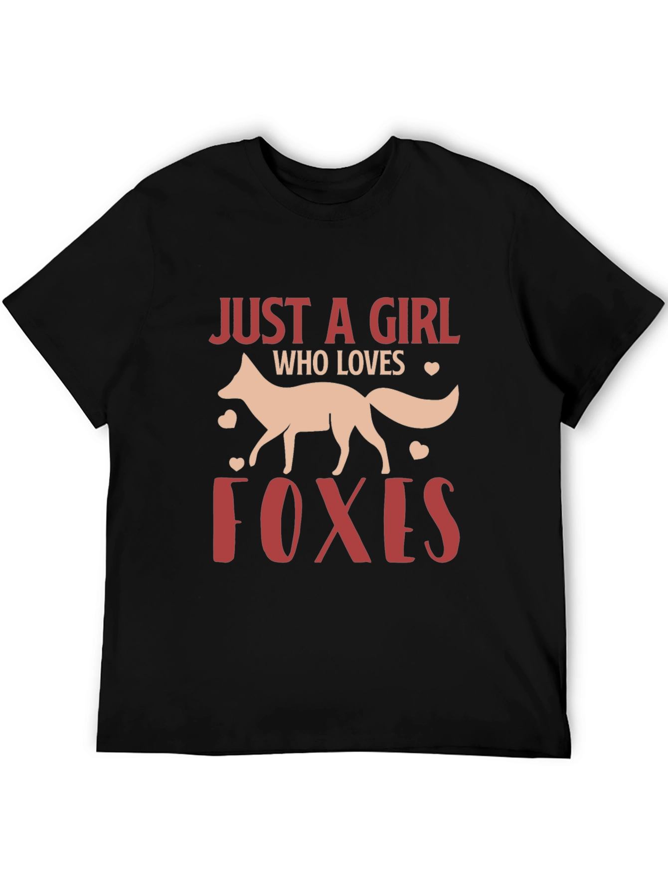 Just A Girl Who Loves Foxes T-Shirt