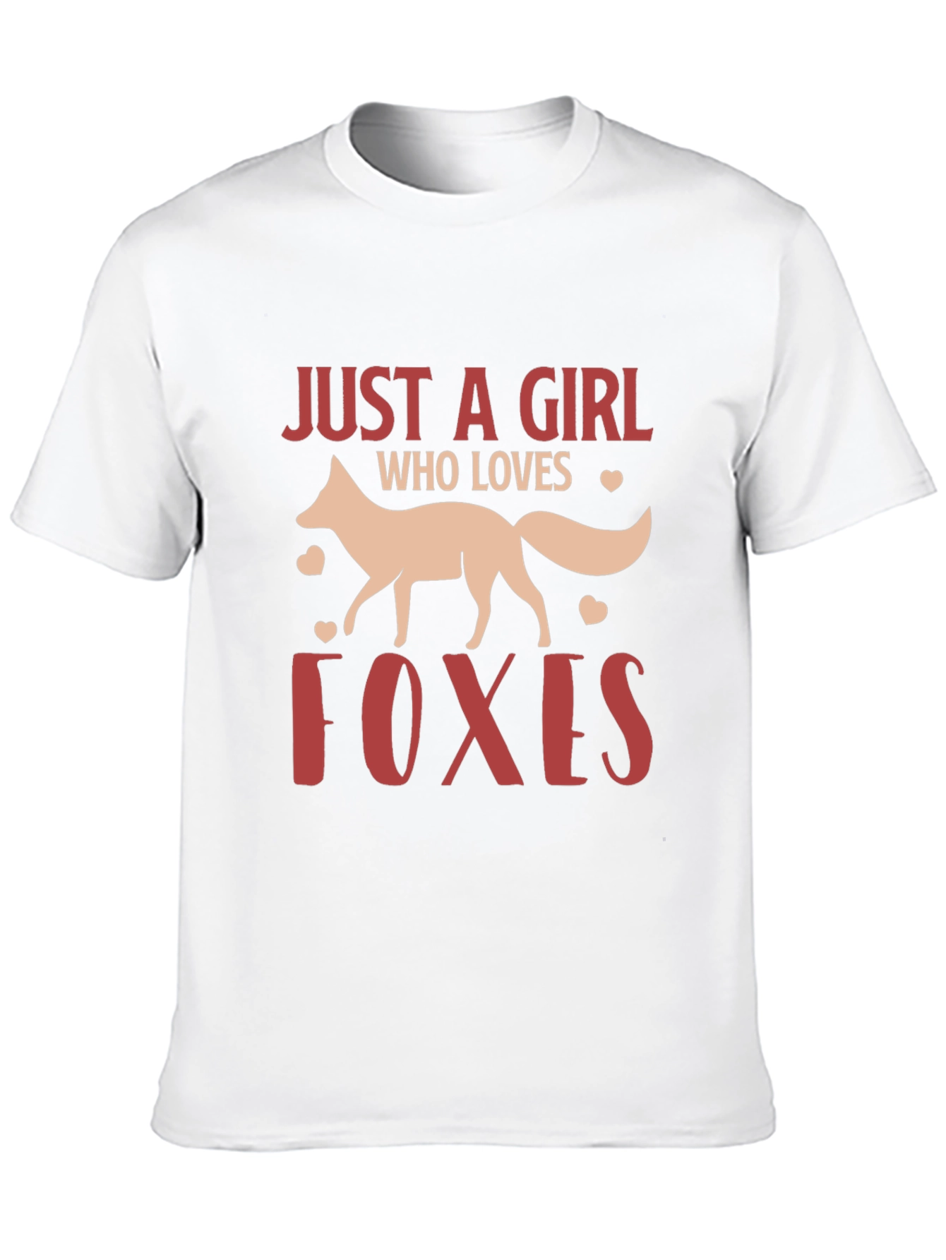 Just A Girl Who Loves Foxes T-Shirt