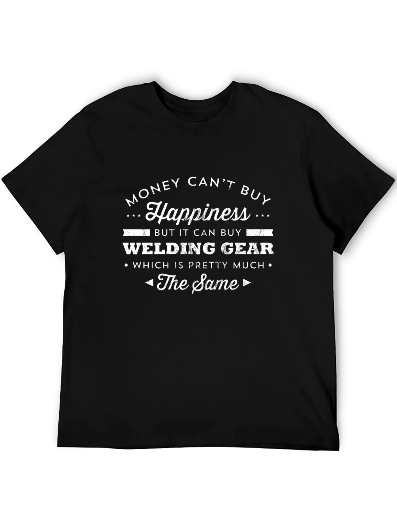 Welding Gear Happiness T-Shirt - Black