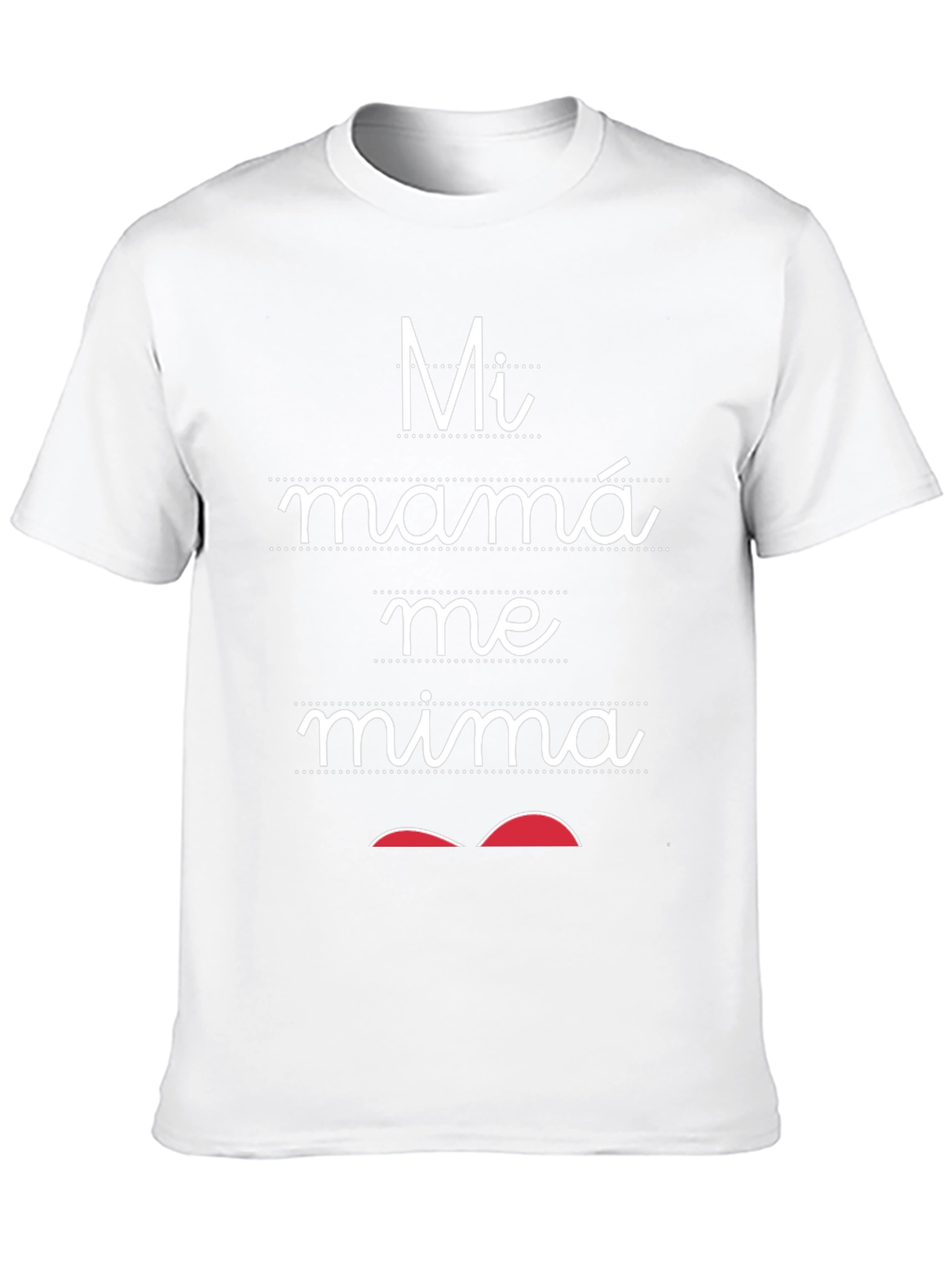Mi Mama Me Mima T-Shirt - Mothers Day Gift