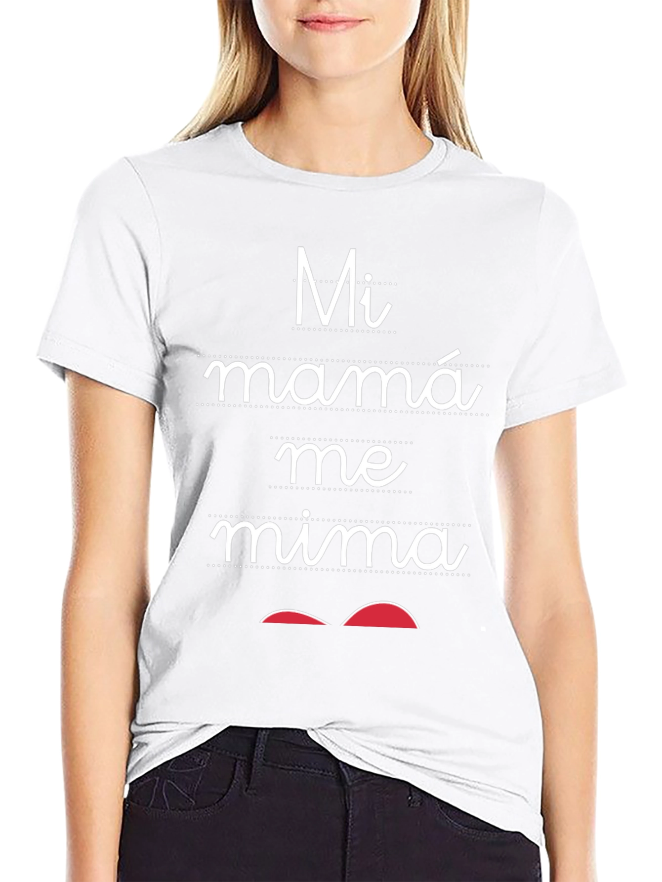 Mi Mama Me Mima T-Shirt - Mothers Day Gift