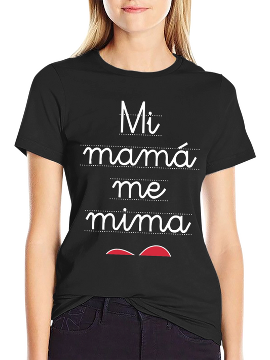 Mi Mama Me Mima T-Shirt - Mothers Day Gift