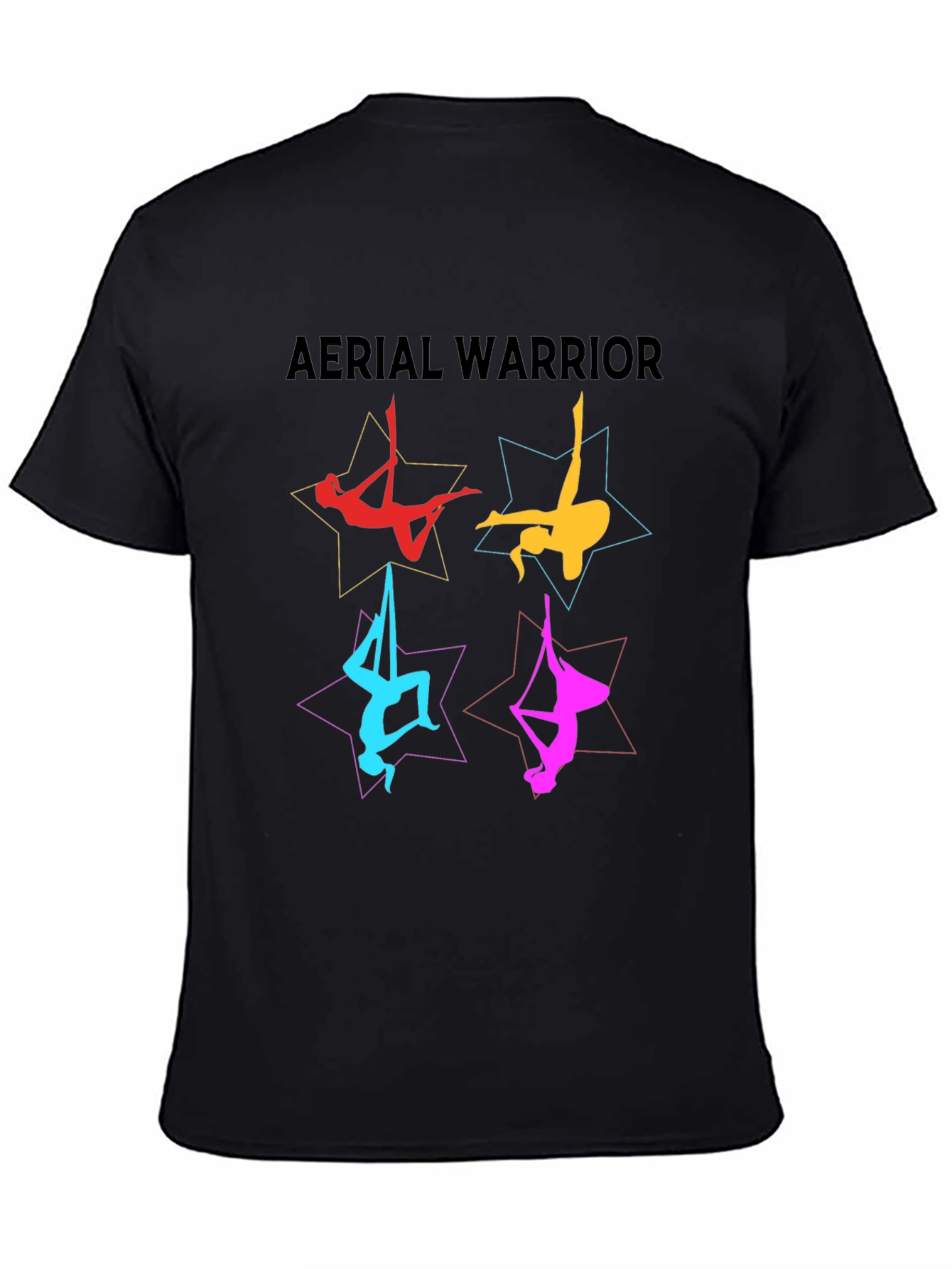 Aerial Warrior T-Shirt - Stylish Acrobatics Design