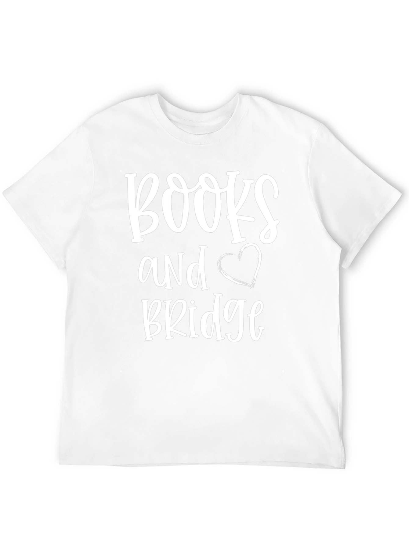 Books and Bridge Graphic T-Shirt