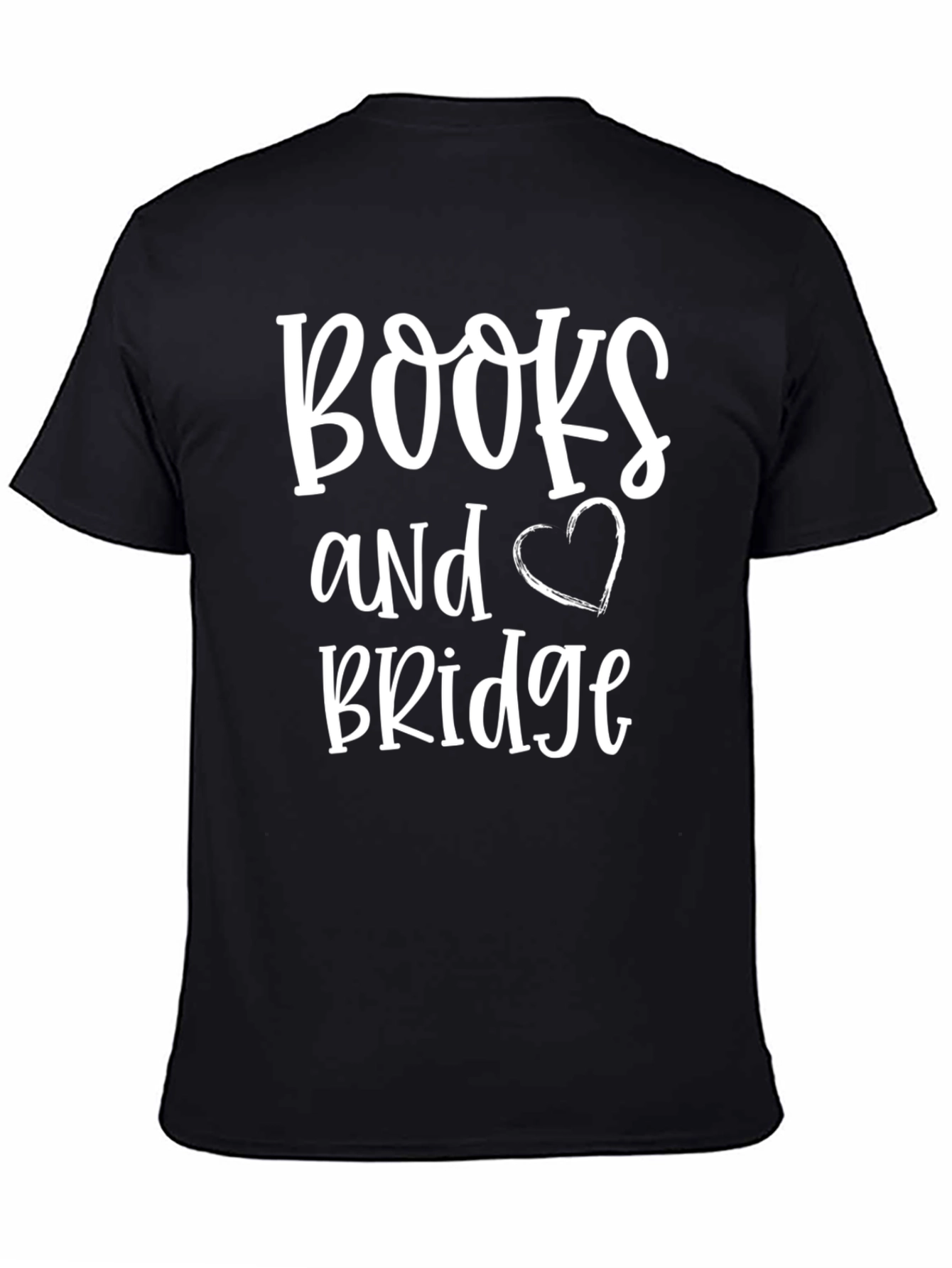 Books and Bridge Graphic T-Shirt