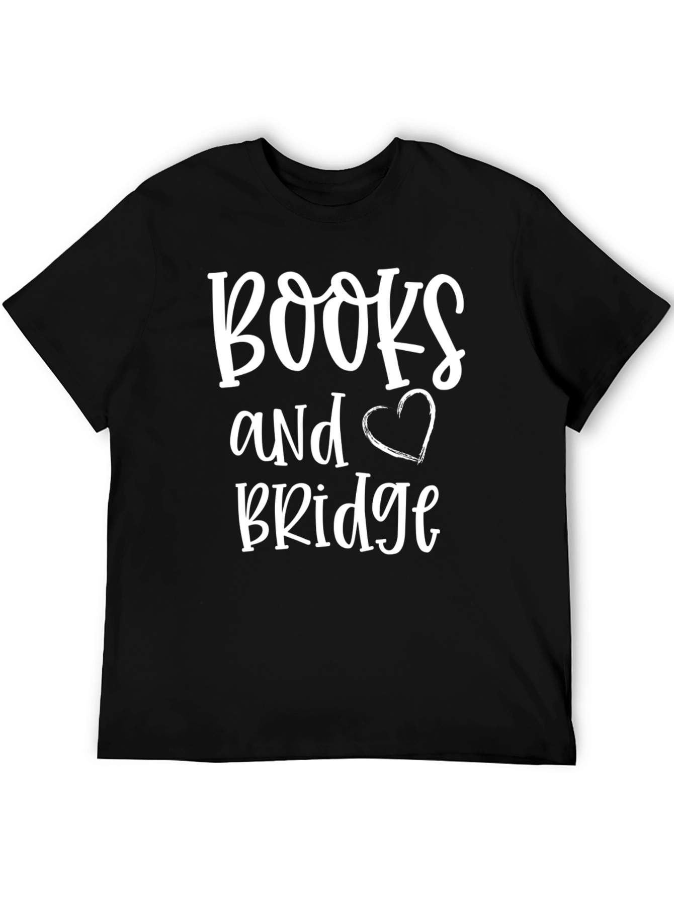 Books and Bridge Graphic T-Shirt