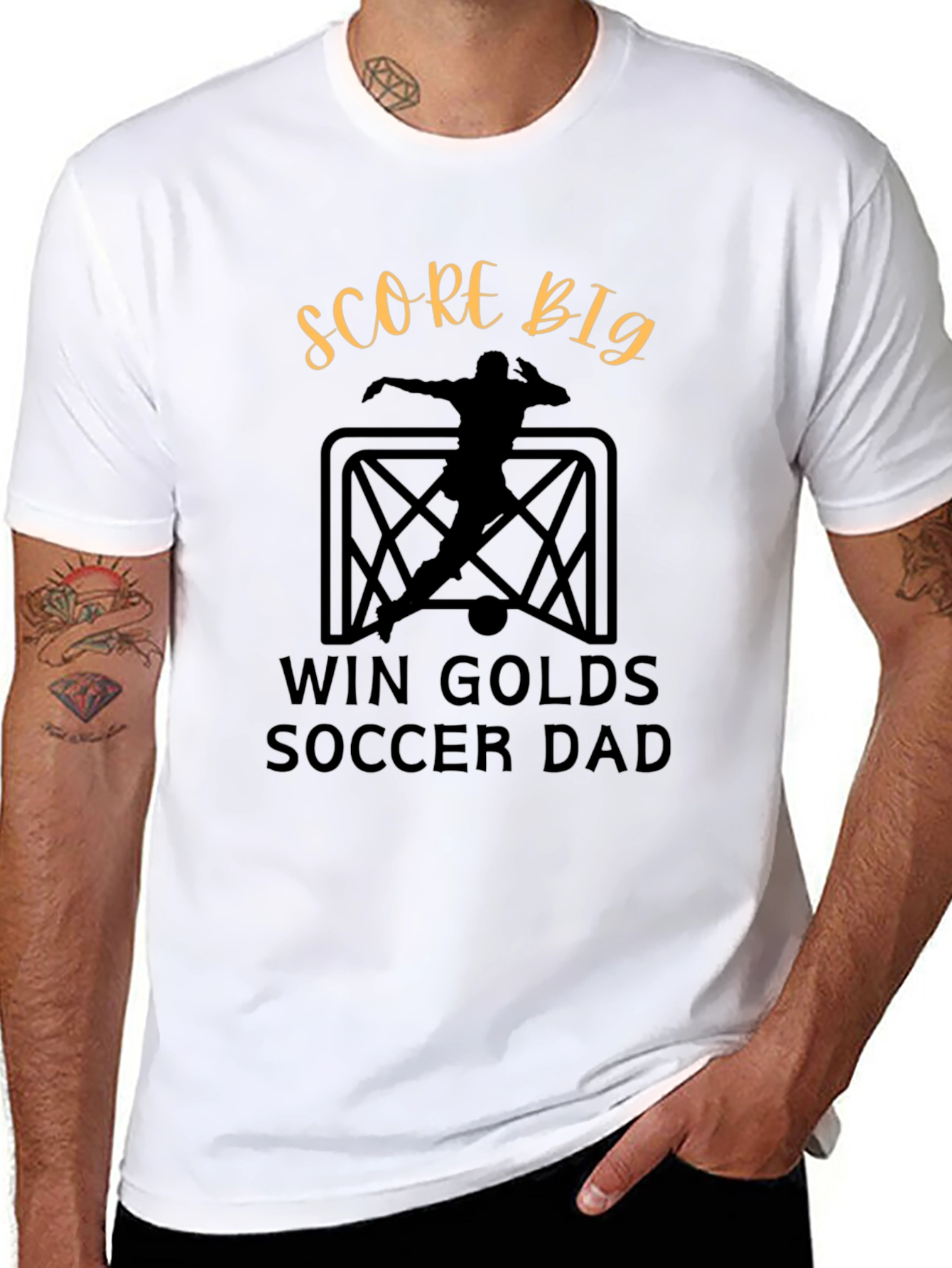 Score Big Soccer Dad T-Shirt