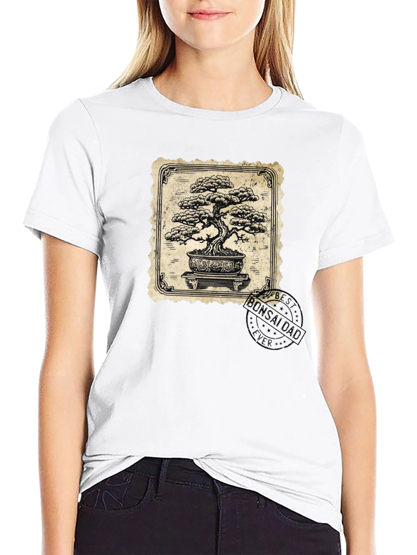 Bonsai Tree Graphic Tee - Stylish Nature Lover Shirt