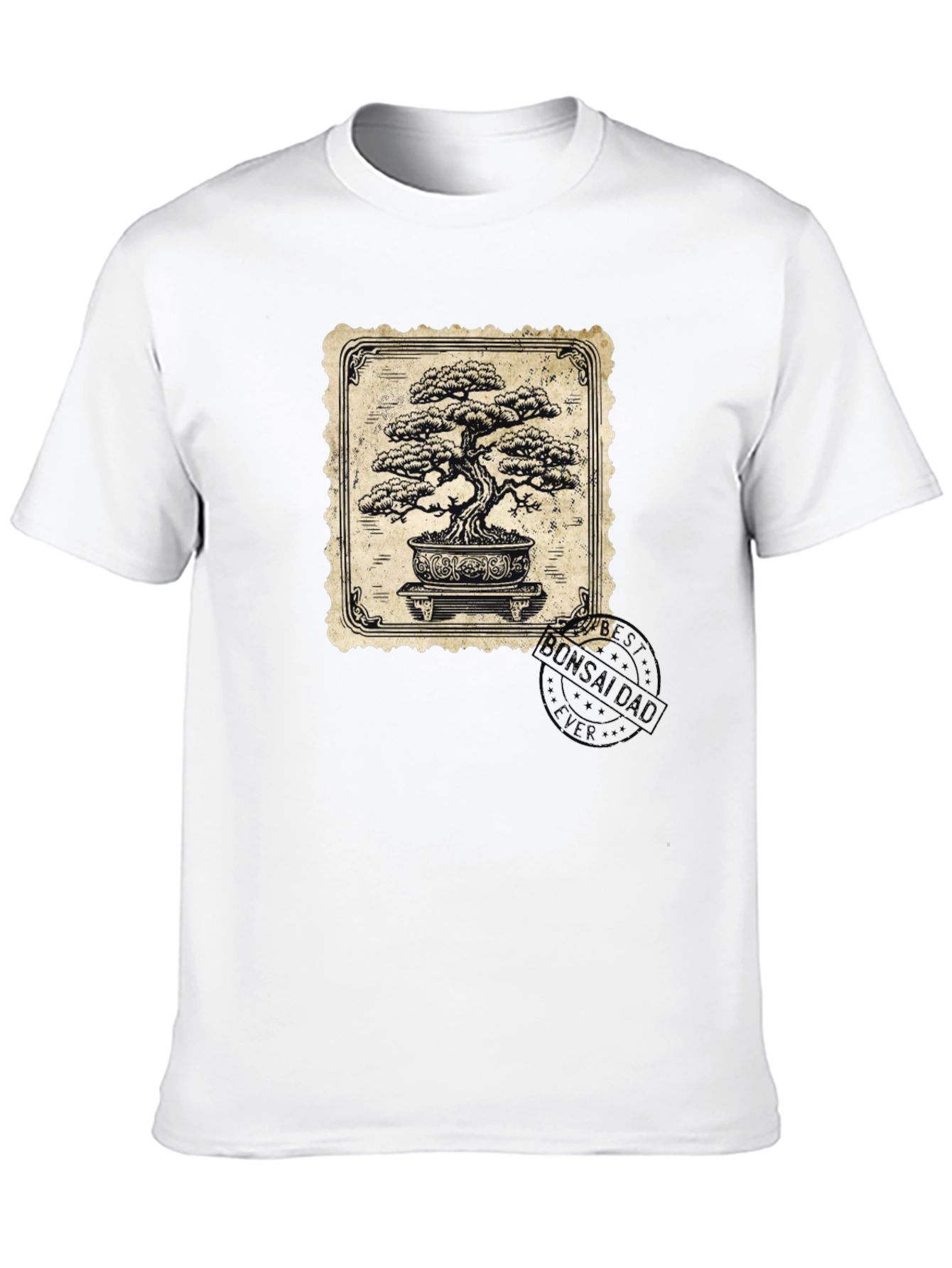 Bonsai Tree Graphic Tee - Stylish Nature Lover Shirt