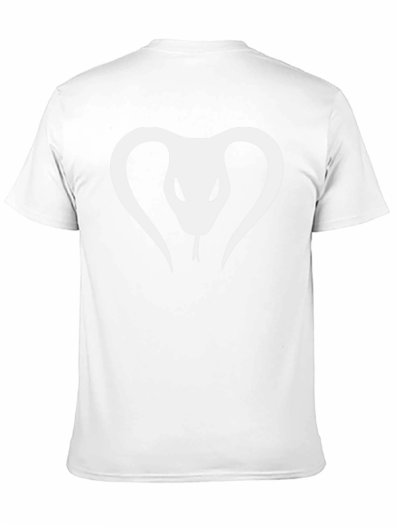 Cobra Snake Graphic Tee - Bold Black T-Shirt