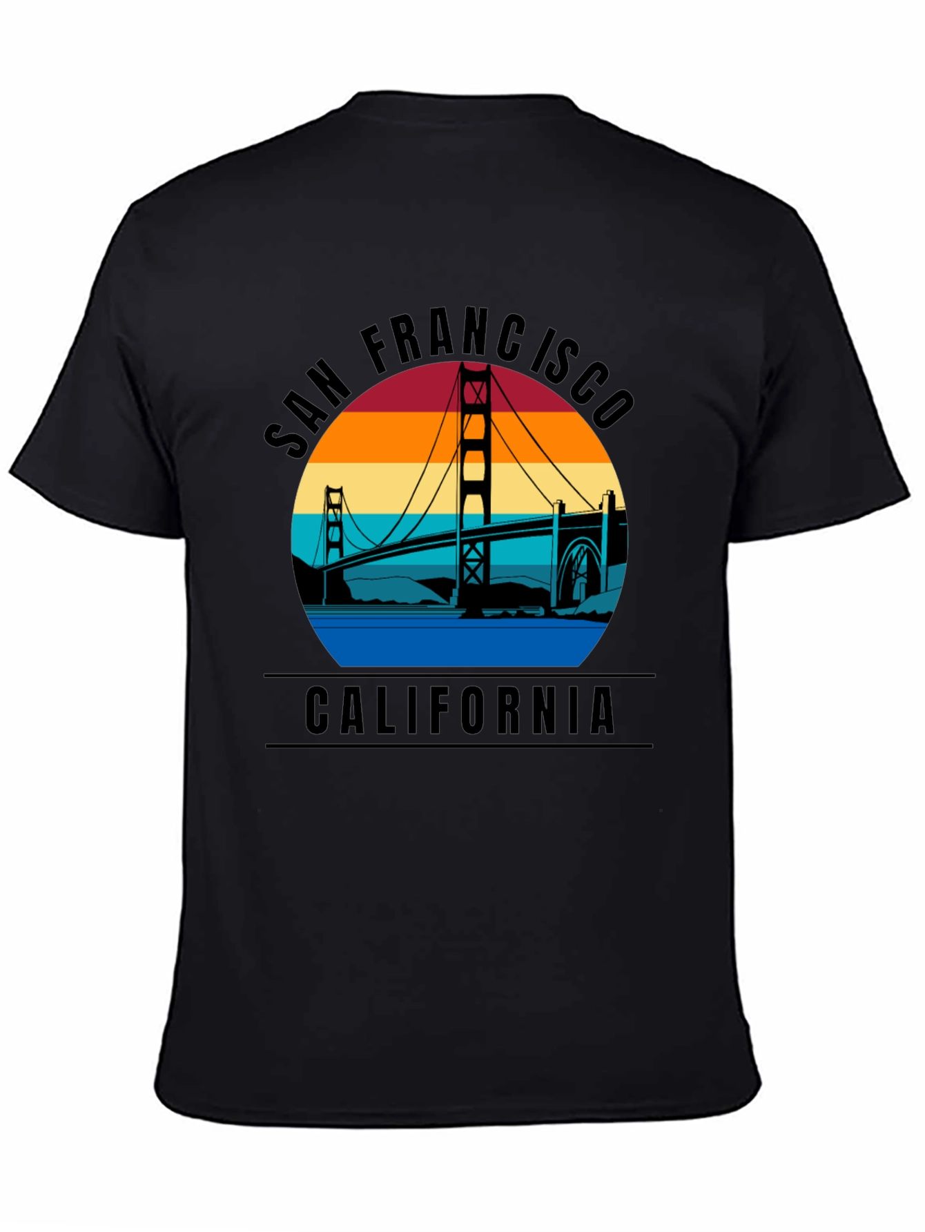 San Francisco Golden Gate Bridge Graphic Tee