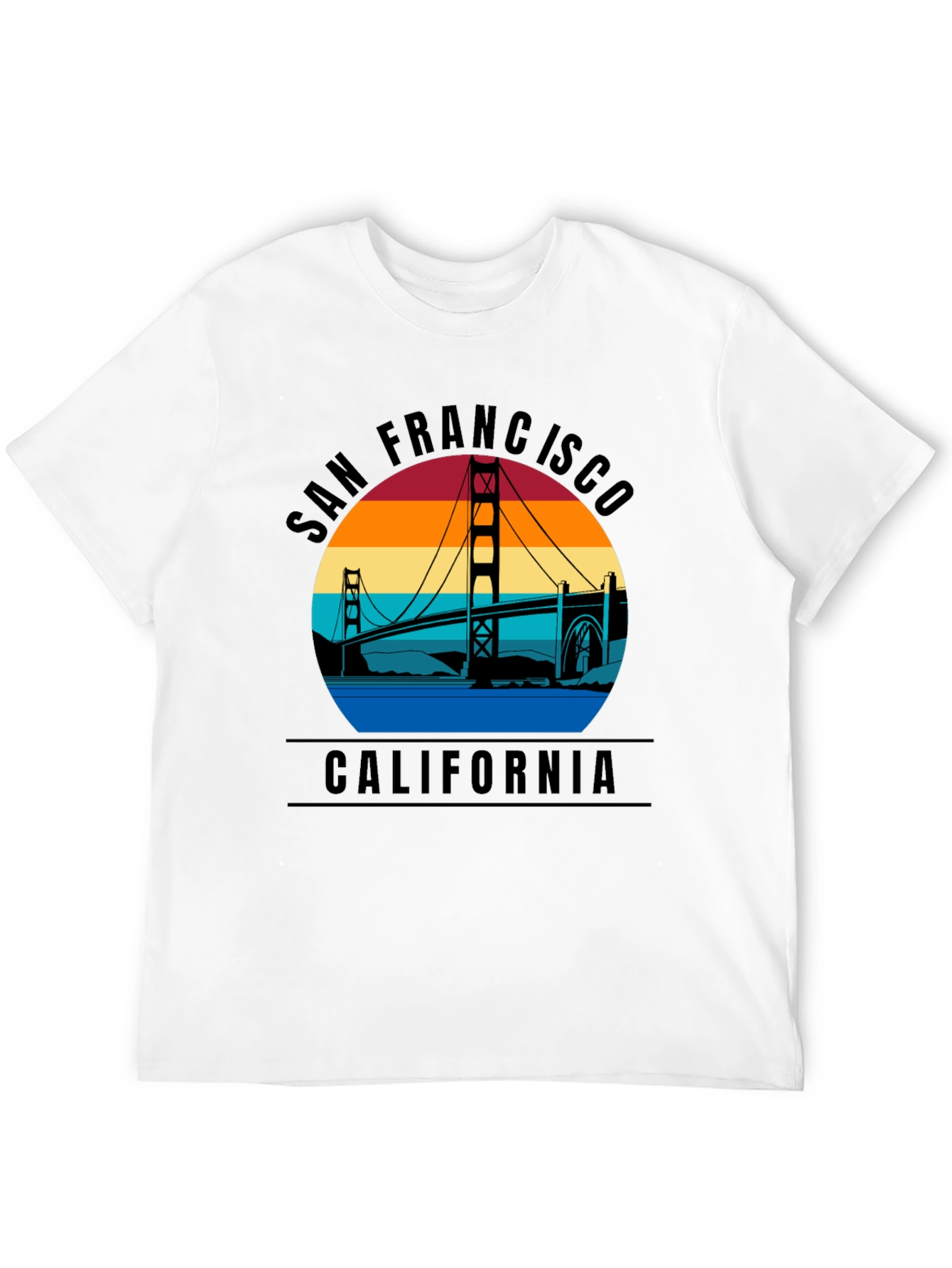 San Francisco Golden Gate Bridge Graphic Tee