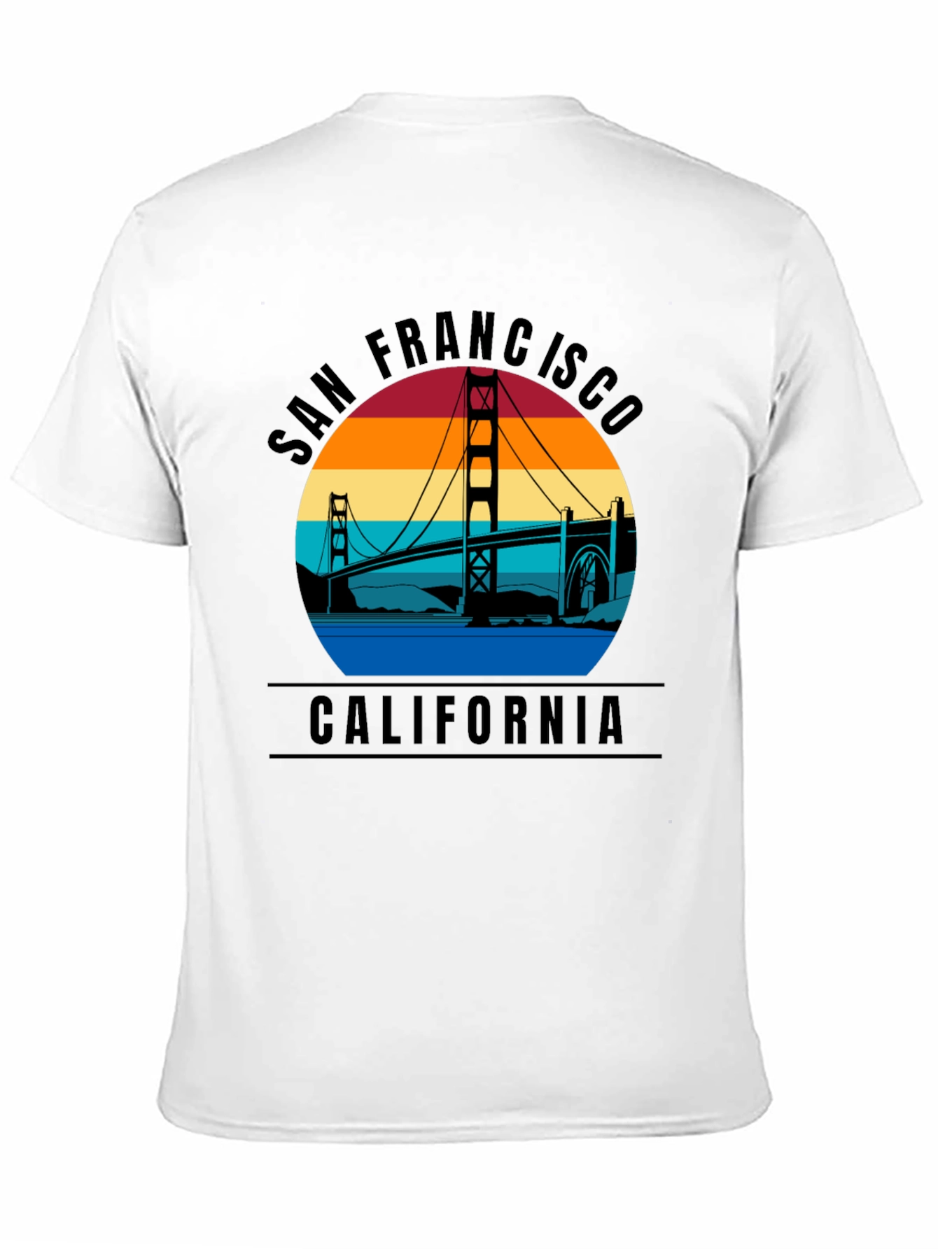 San Francisco Golden Gate Bridge Graphic Tee