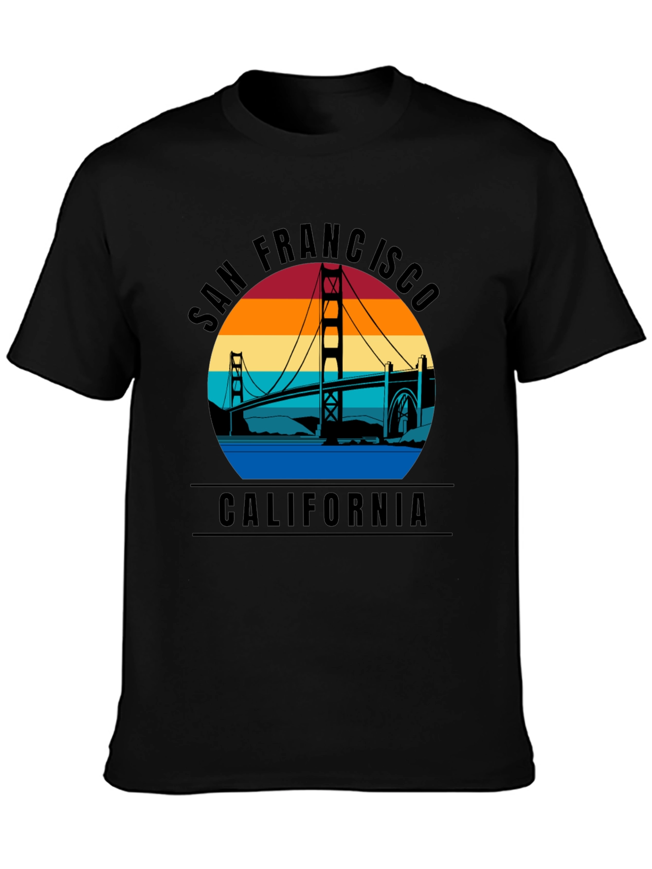 San Francisco Golden Gate Bridge Graphic Tee