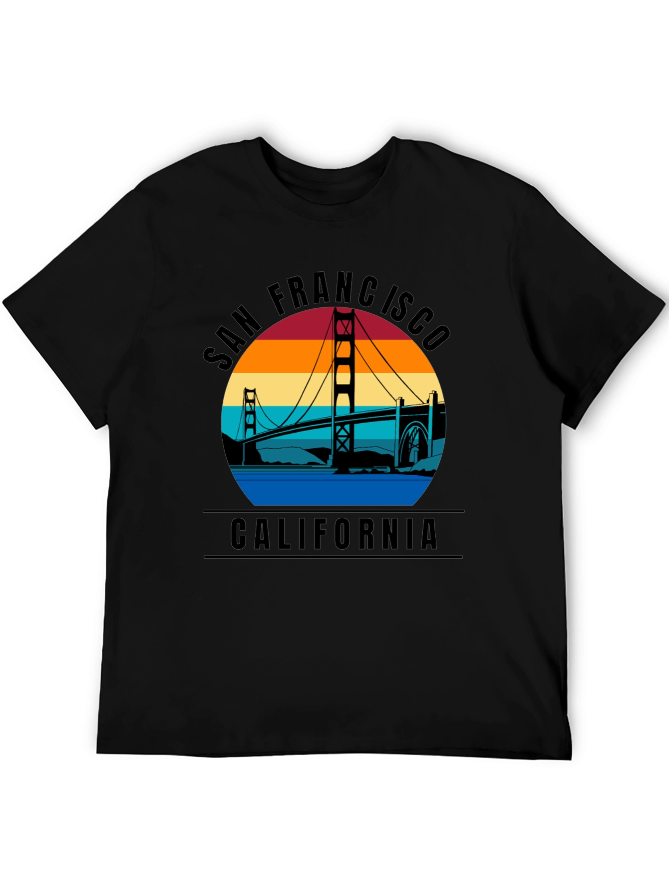 San Francisco Golden Gate Bridge Graphic Tee