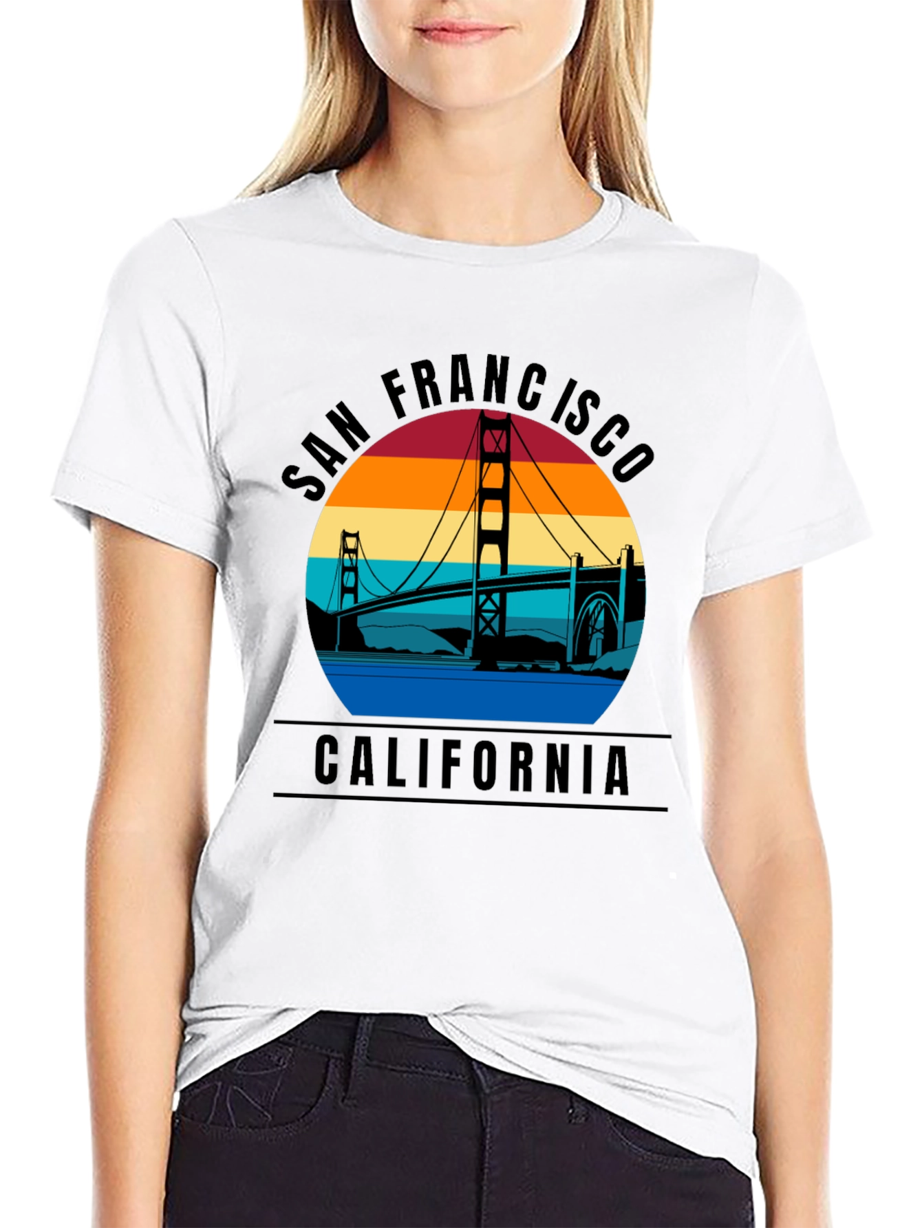 San Francisco Golden Gate Bridge Graphic Tee