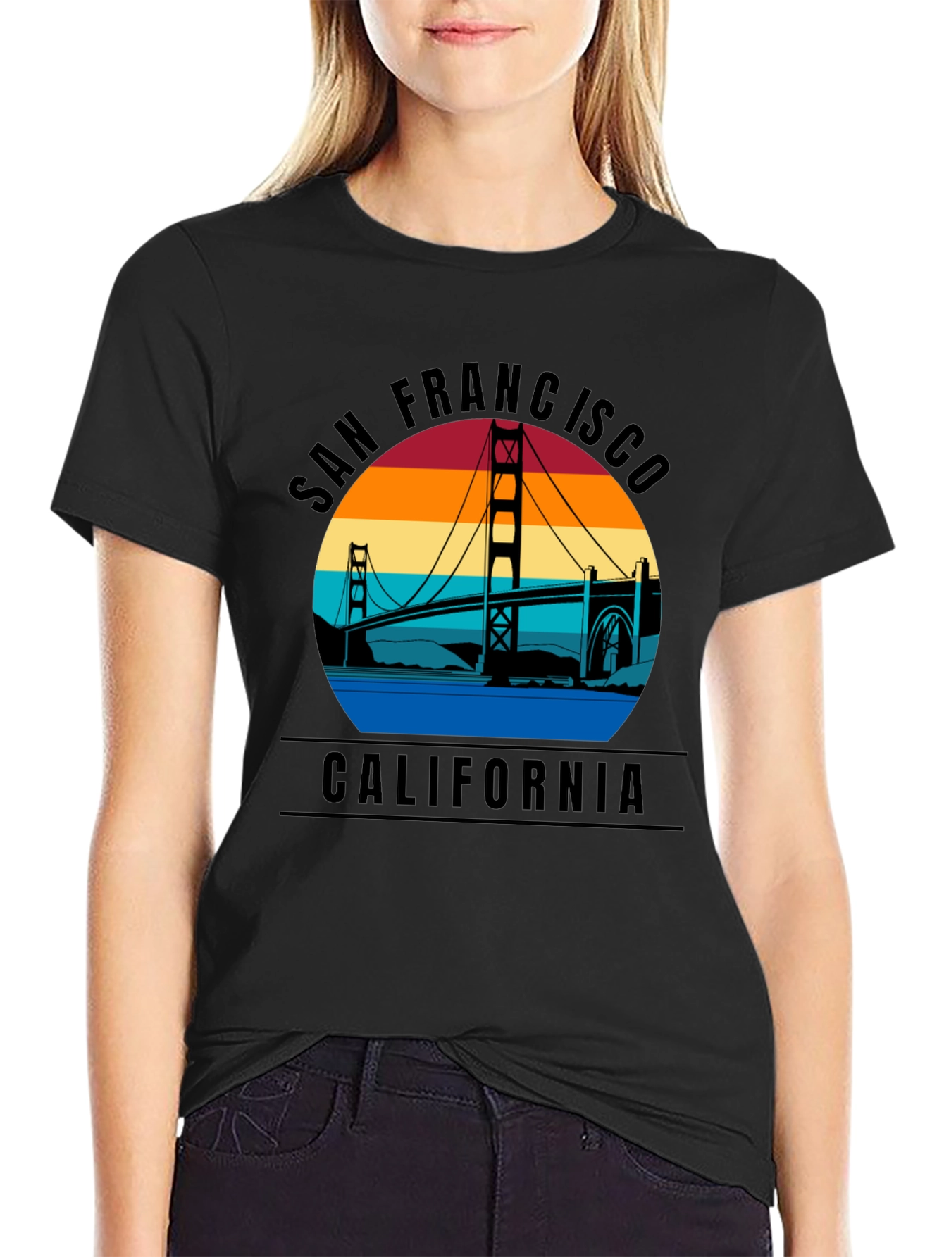 San Francisco Golden Gate Bridge Graphic Tee