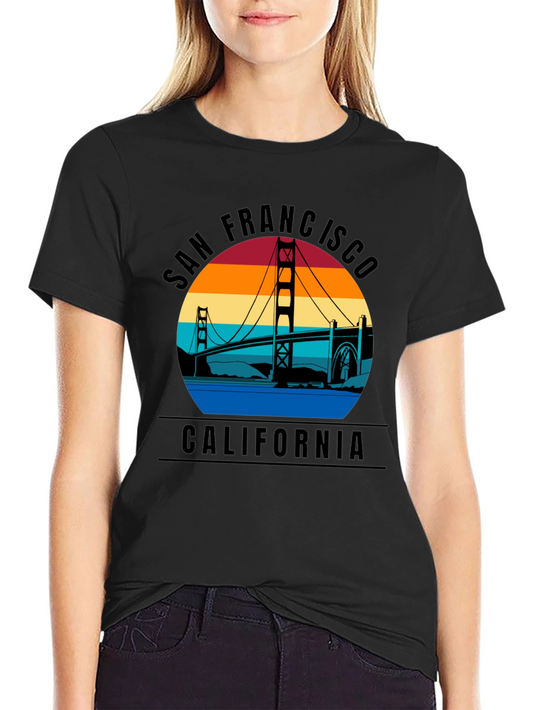 San Francisco Golden Gate Bridge Graphic Tee