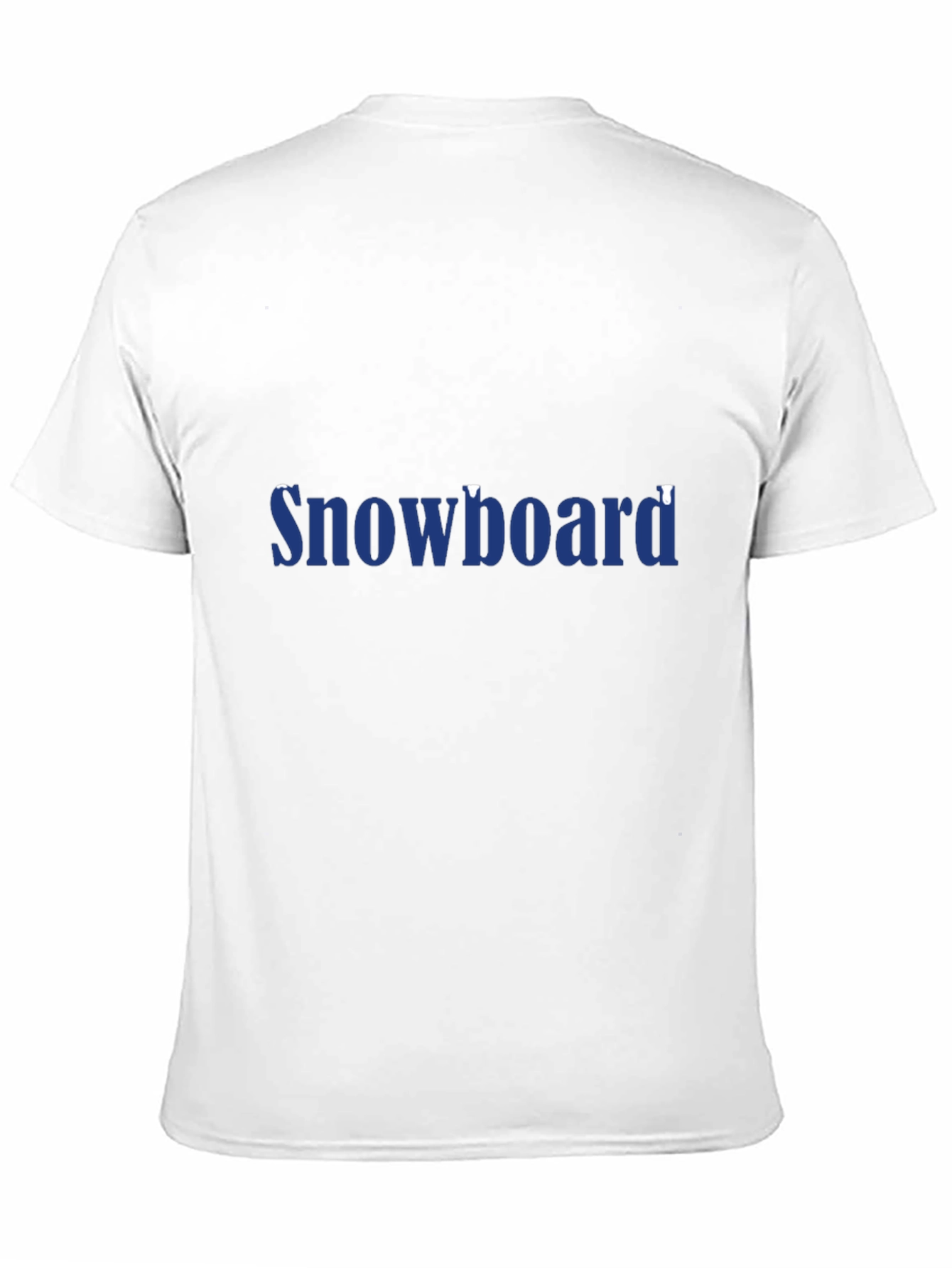 Snowboard Graphic Black T-Shirt
