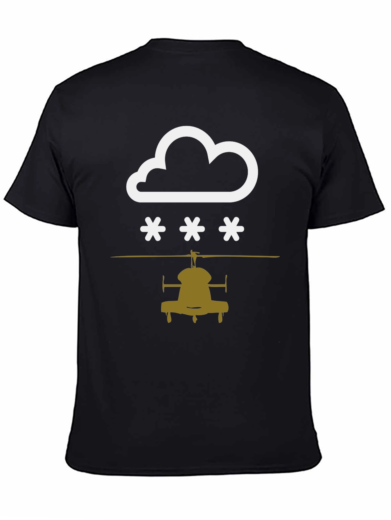 Cloudy with a Chance of Helicopters T-Shirt