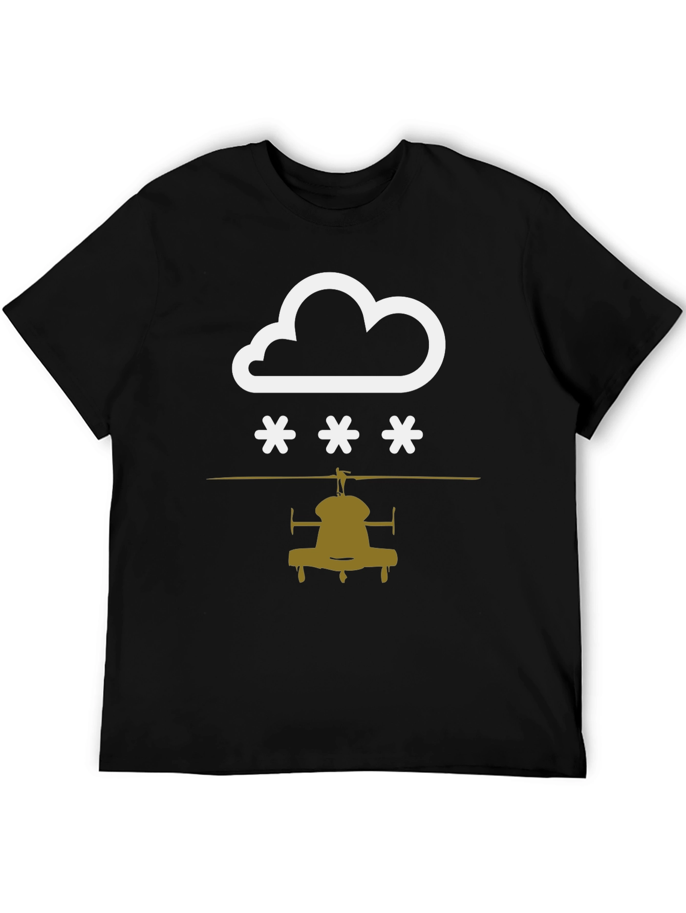Cloudy with a Chance of Helicopters T-Shirt