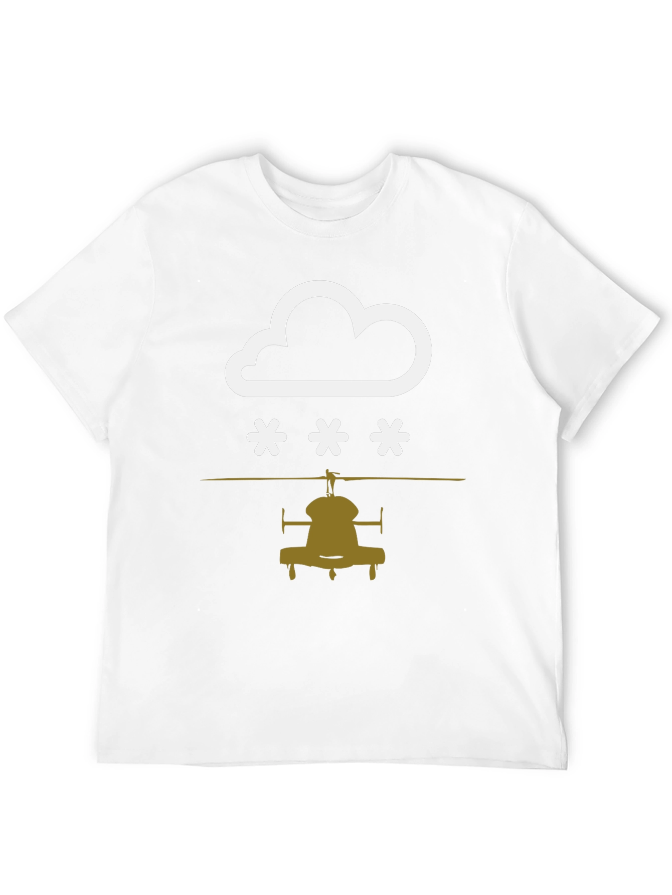 Cloudy with a Chance of Helicopters T-Shirt