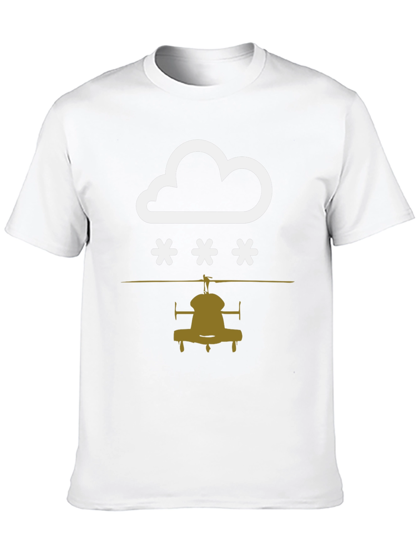 Cloudy with a Chance of Helicopters T-Shirt