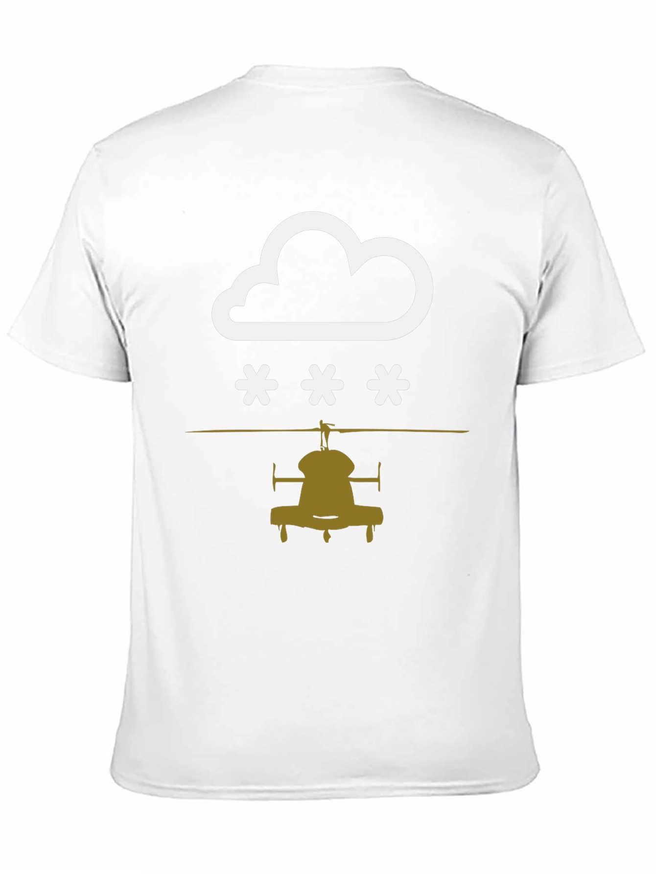 Cloudy with a Chance of Helicopters T-Shirt