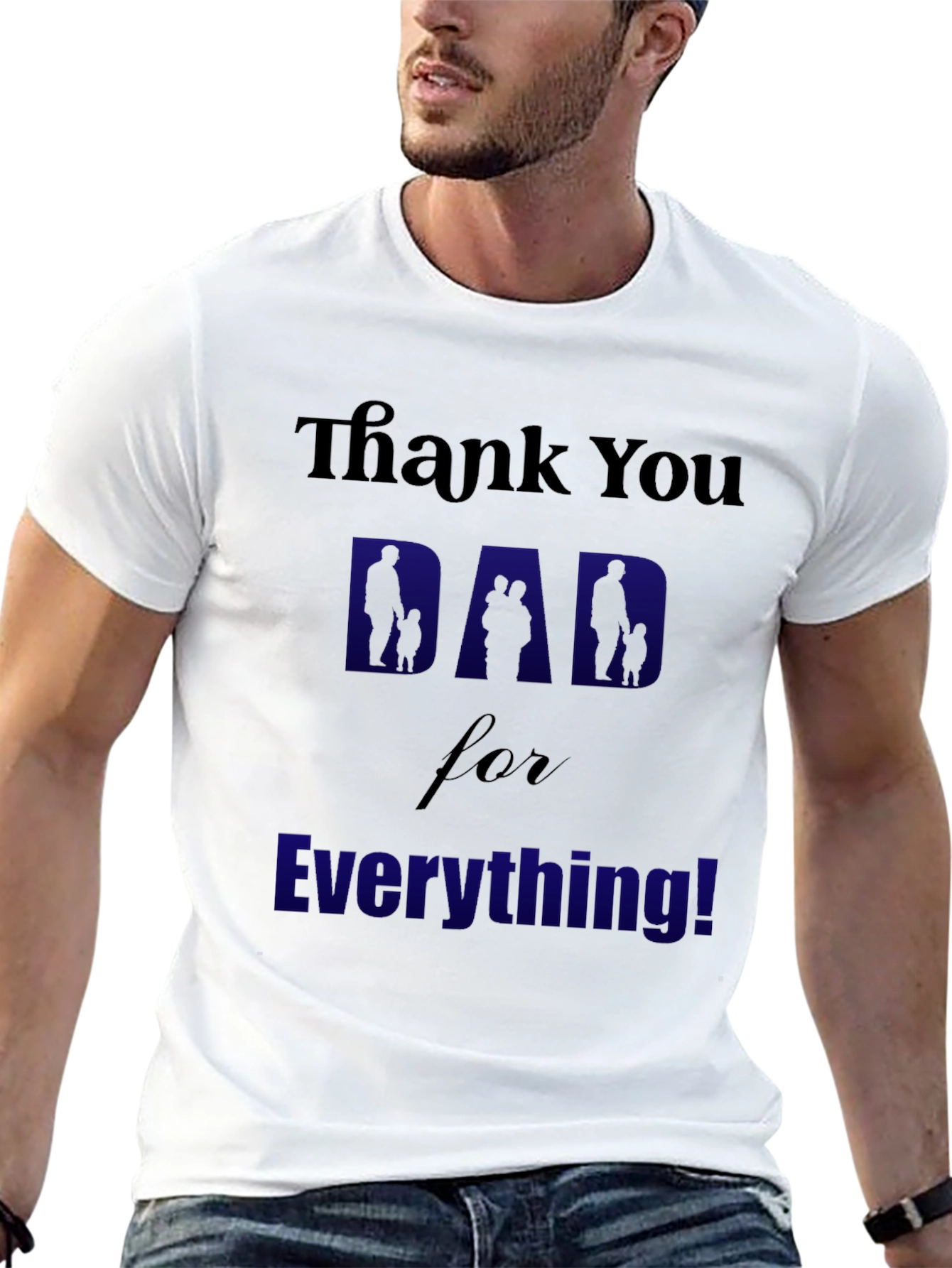 Thank You Dad T-Shirt - Fathers Day Gift