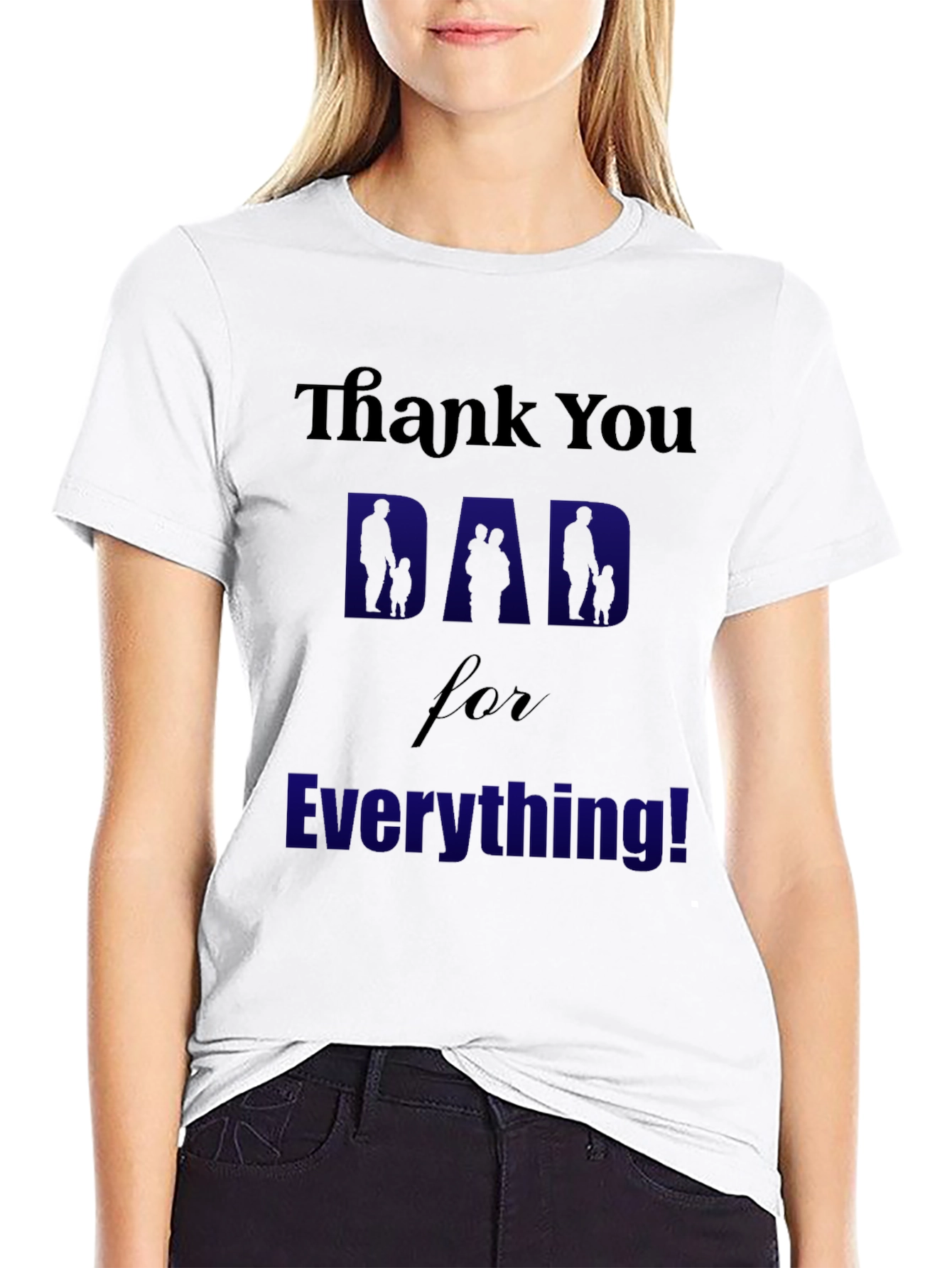 Thank You Dad T-Shirt - Fathers Day Gift