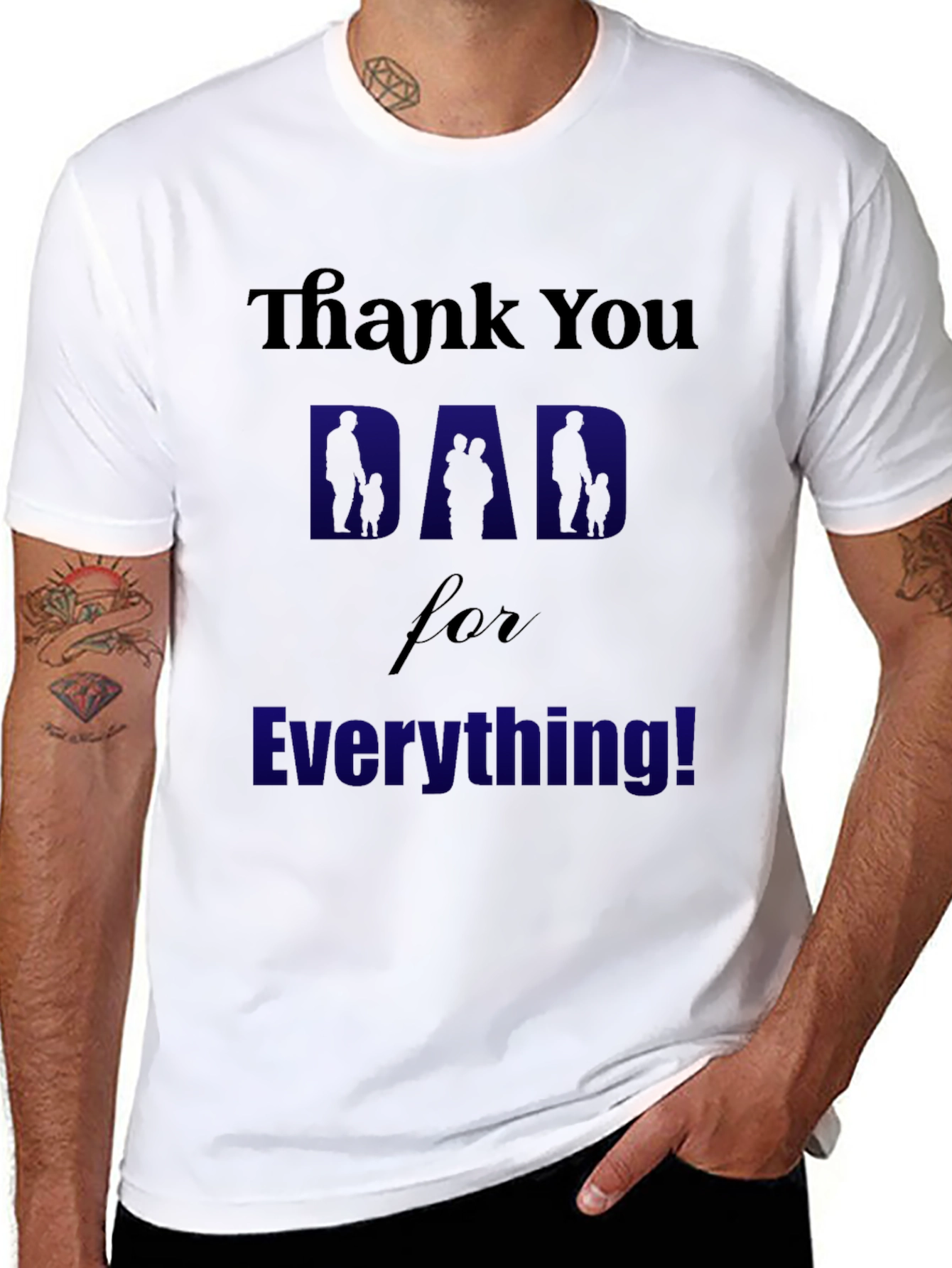 Thank You Dad T-Shirt - Fathers Day Gift