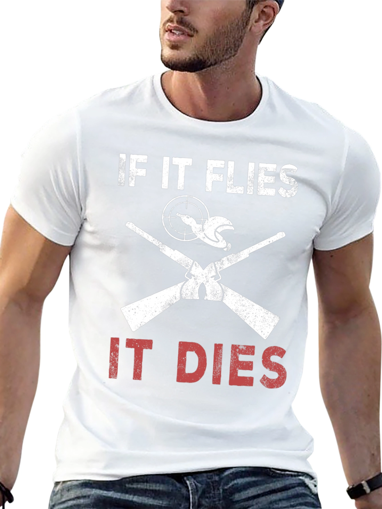 If It Flies It Dies Hunting T-Shirt