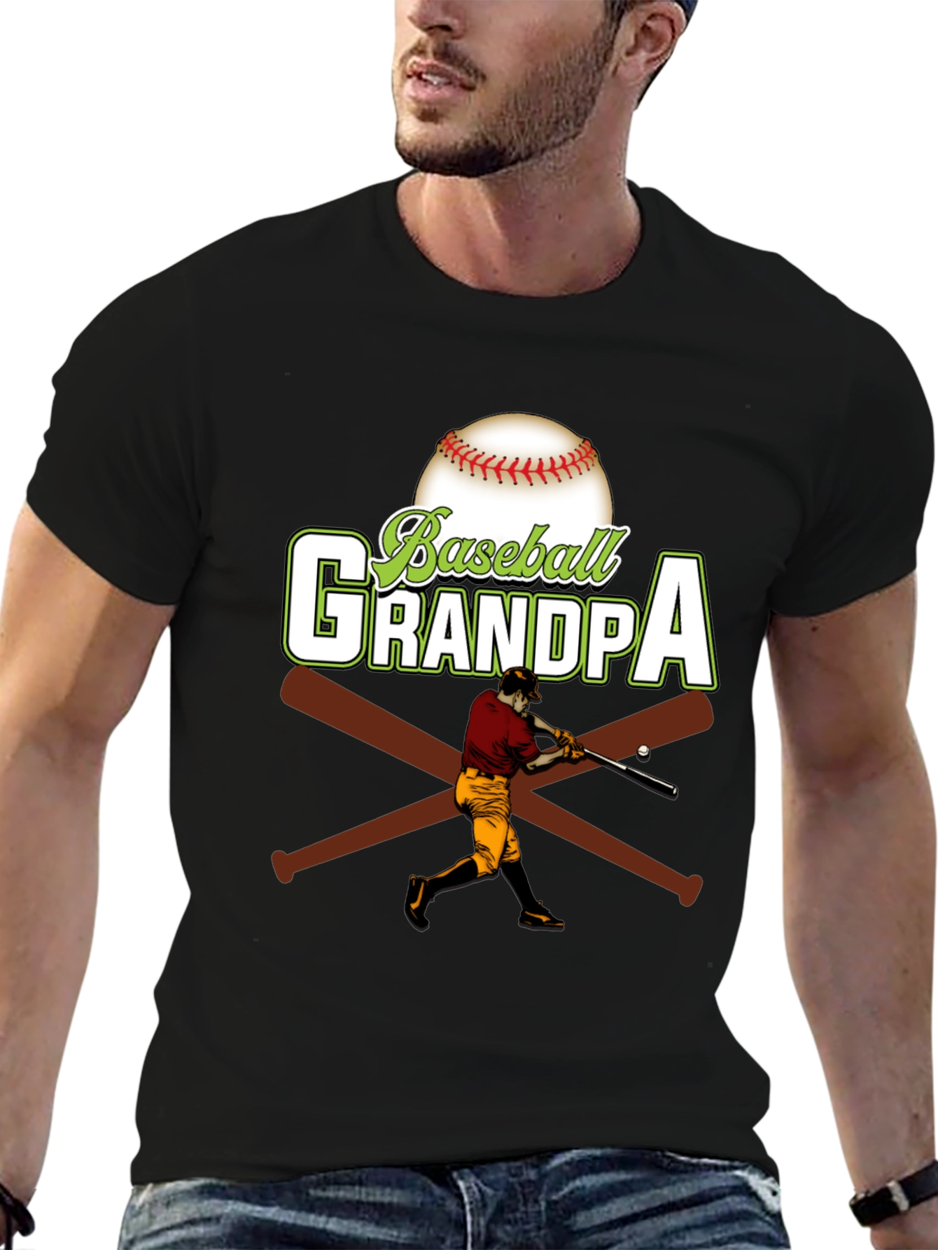 Baseball Grandpa T-Shirt