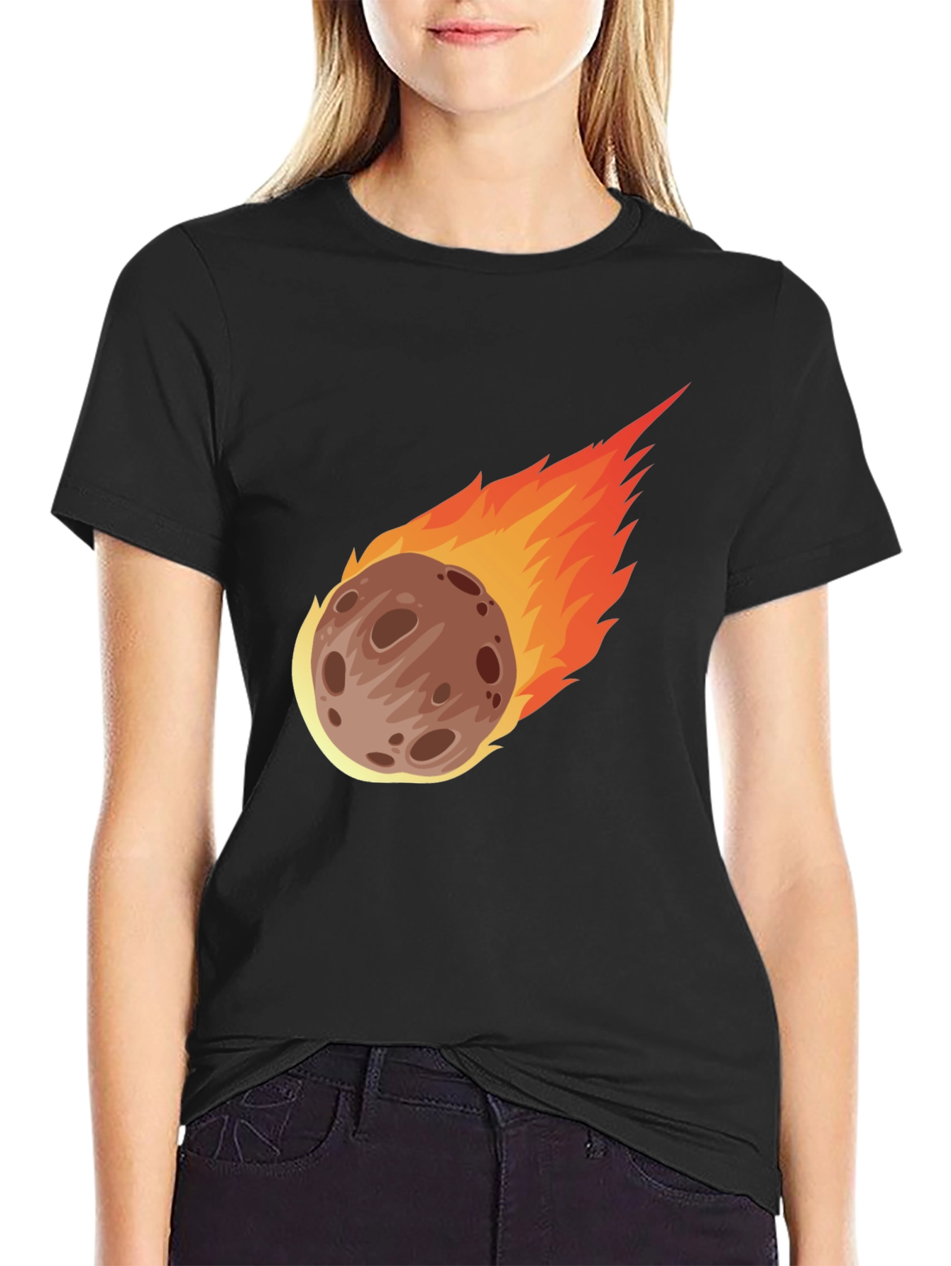 Meteor Shower T-Shirt - Cool Space Graphic Tee
