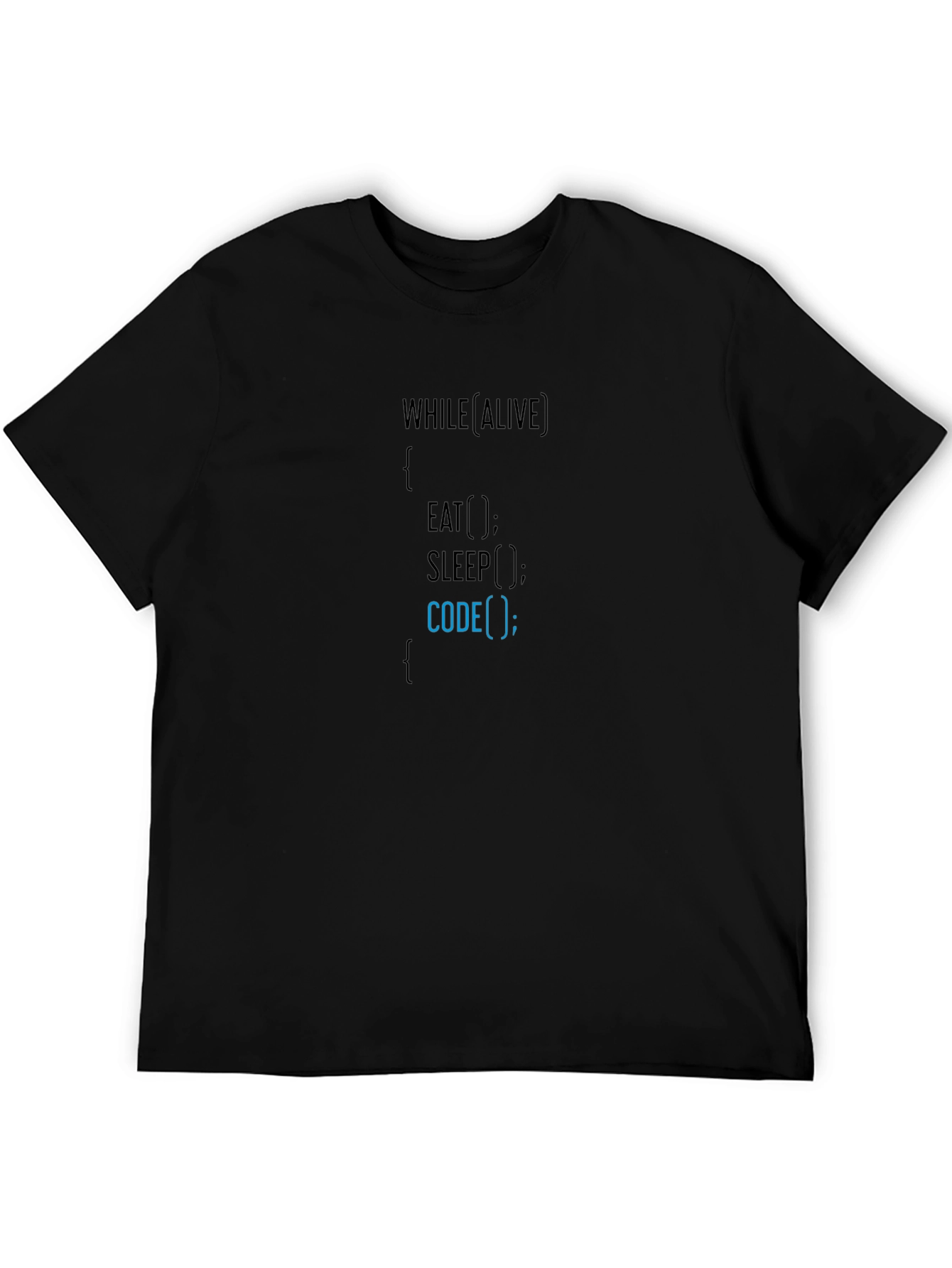 Coders Life Black T-Shirt