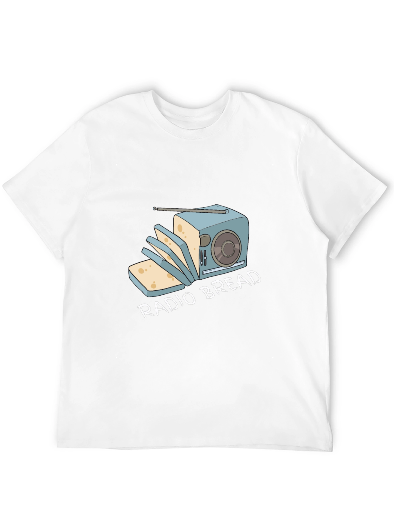 Radio Bread Funny Graphic T-Shirt