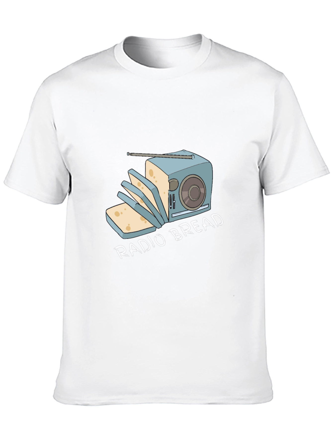 Radio Bread Funny Graphic T-Shirt