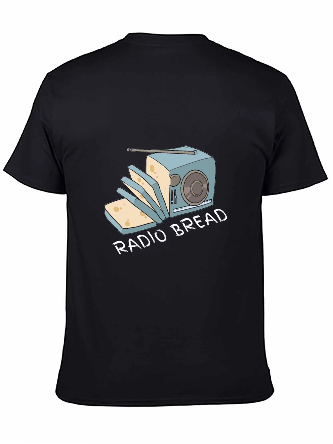 Radio Bread Funny Graphic T-Shirt