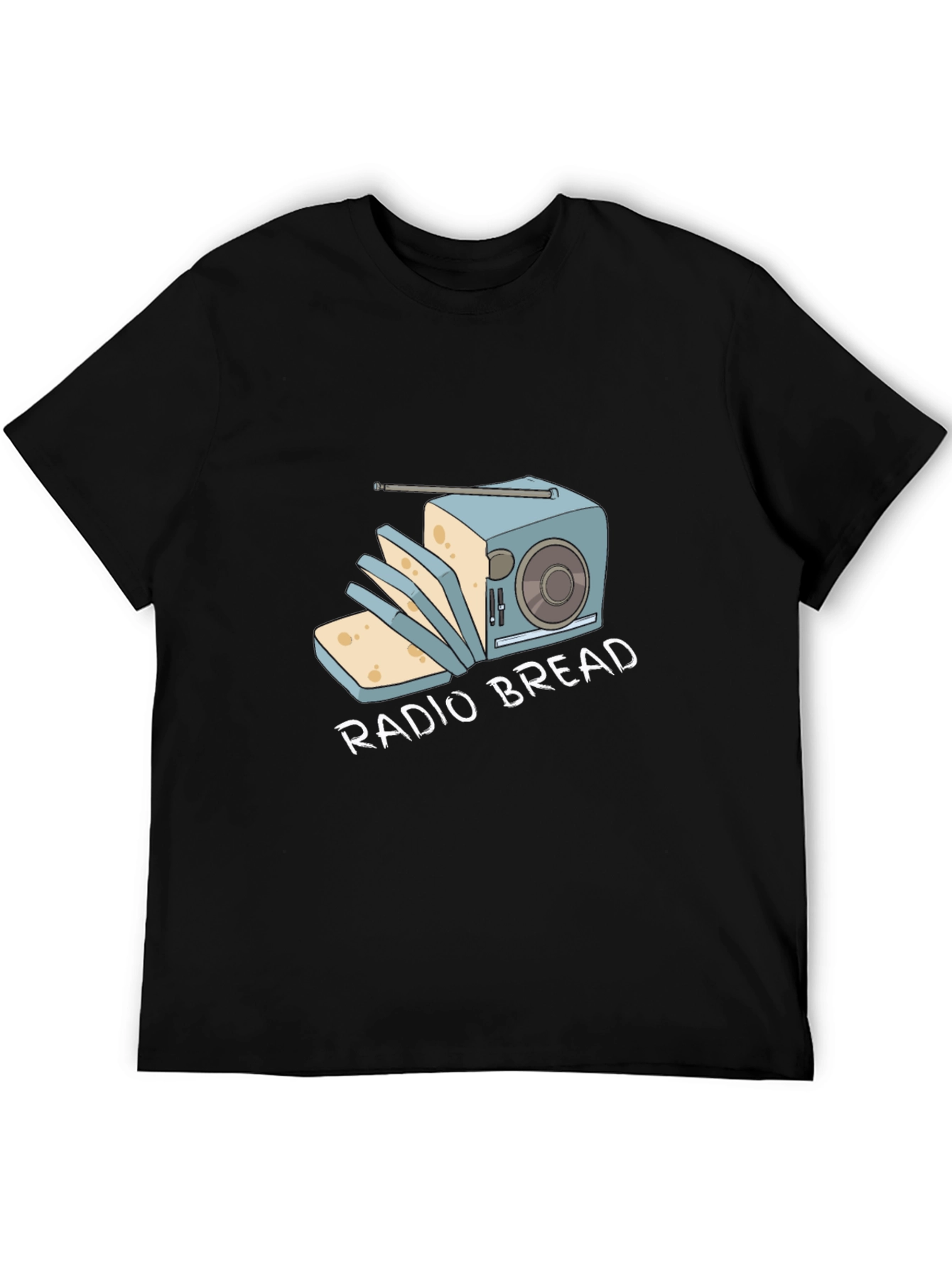 Radio Bread Funny Graphic T-Shirt