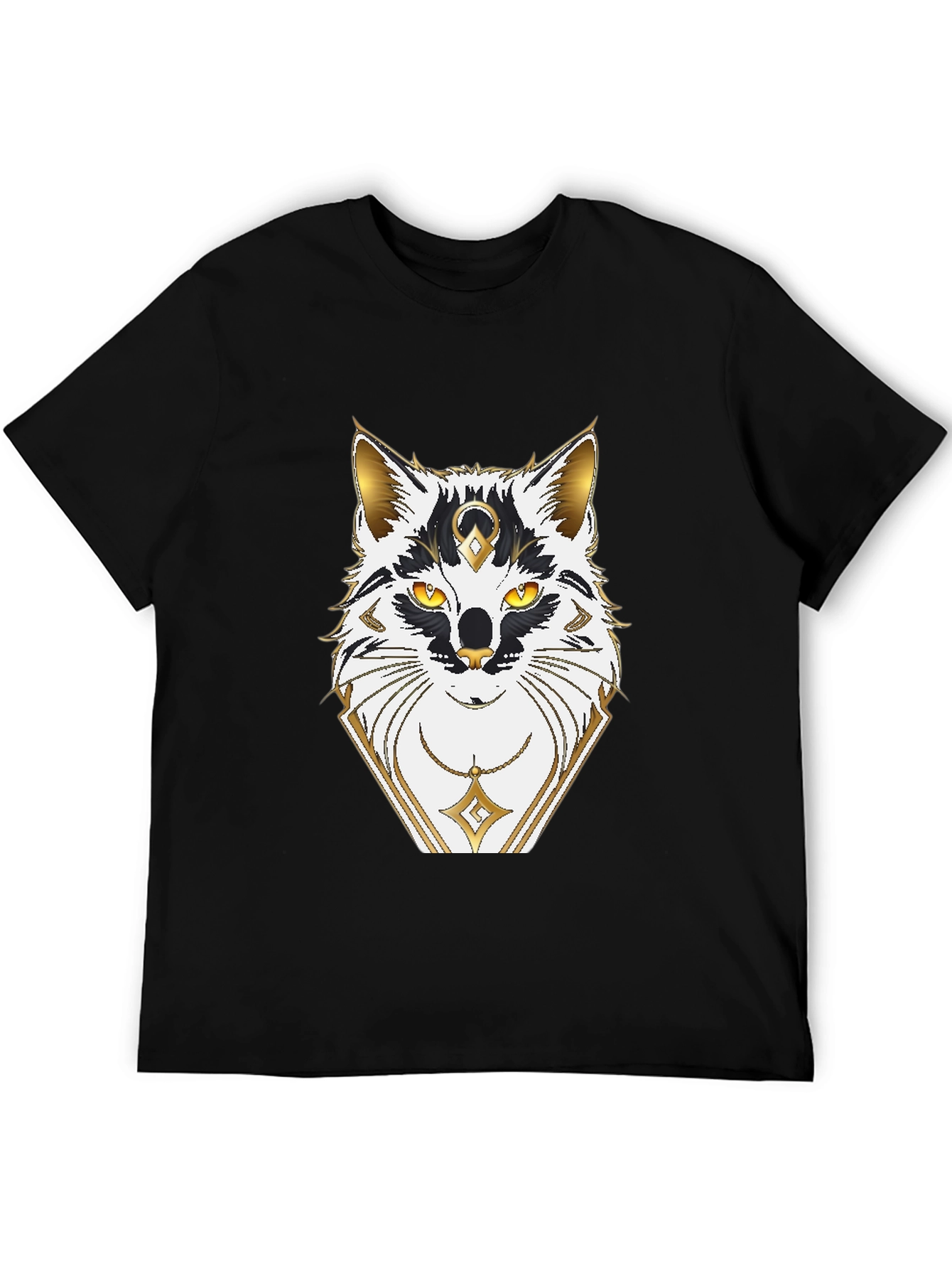 Mystic Fox Graphic Black T-Shirt