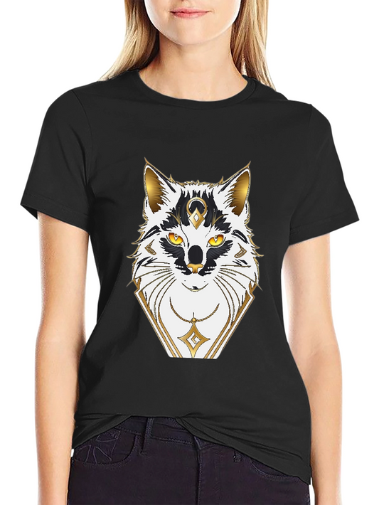 Mystic Fox Graphic Black T-Shirt
