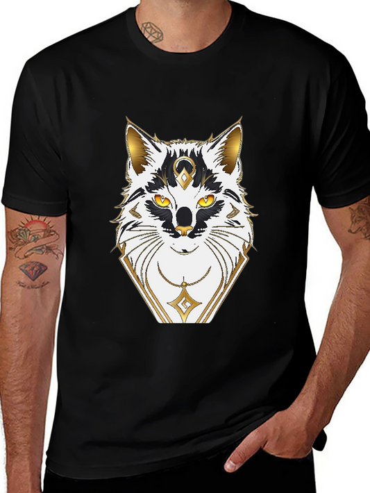 Mystic Fox Graphic Black T-Shirt