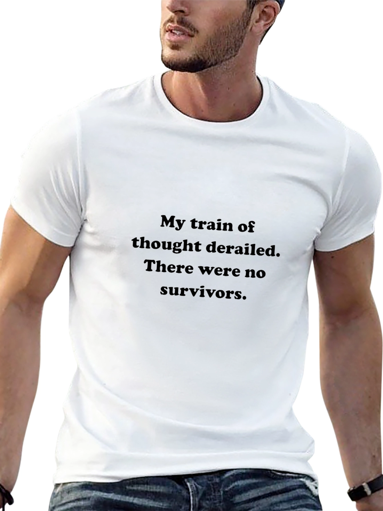 My Train of Thought T-Shirt - Funny Sarcastic Tee